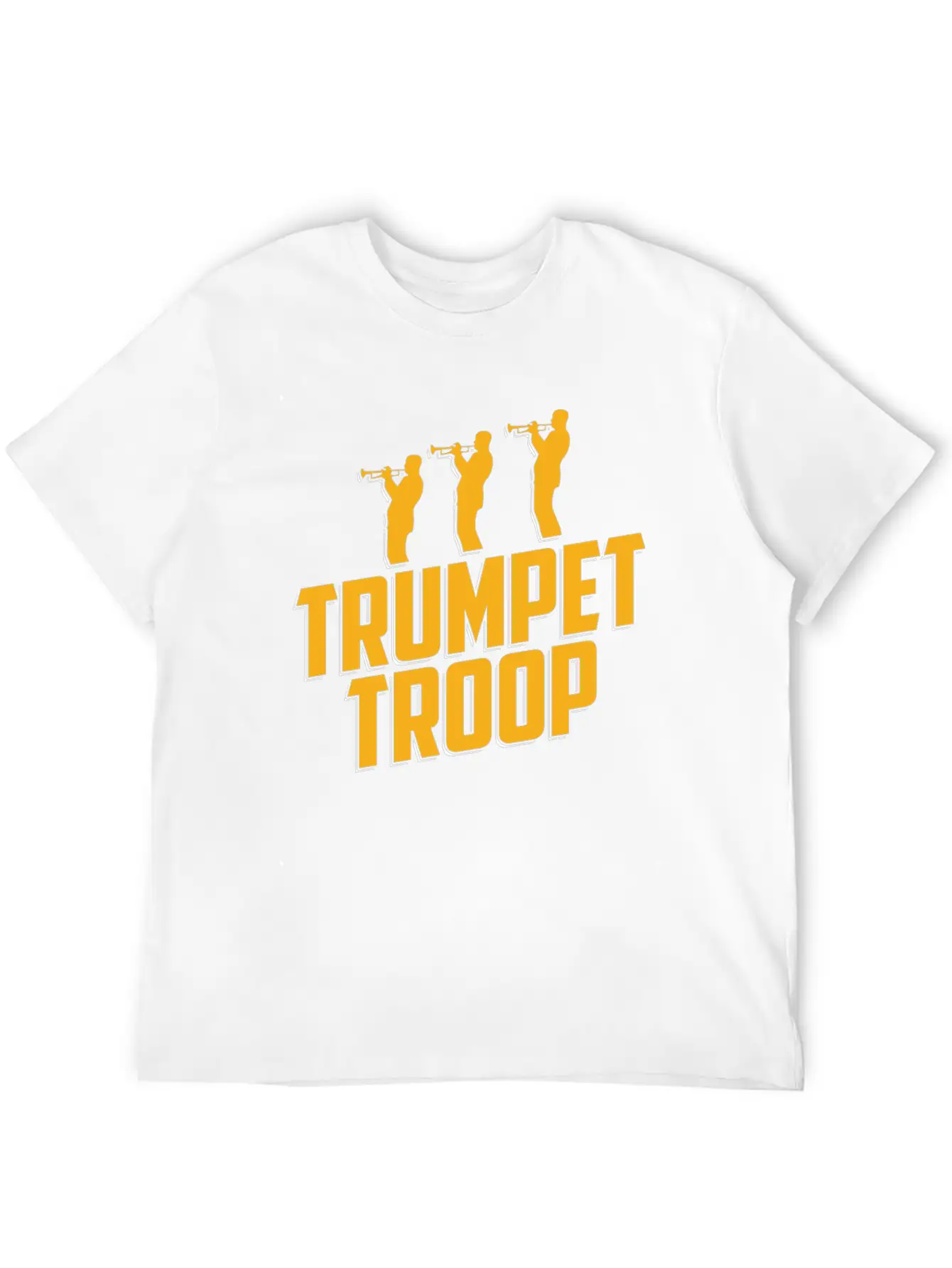 Trumpet Trumpeter Jazz Music Marching Band Basic Graphic T-Shirt ¨C Daily Comfort In Soft Cotton