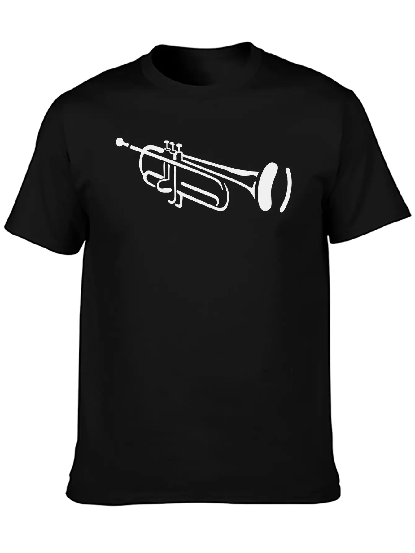 Trumpet Unisex Casual T-Shirt ¨C Clean Design For Daily Comfort