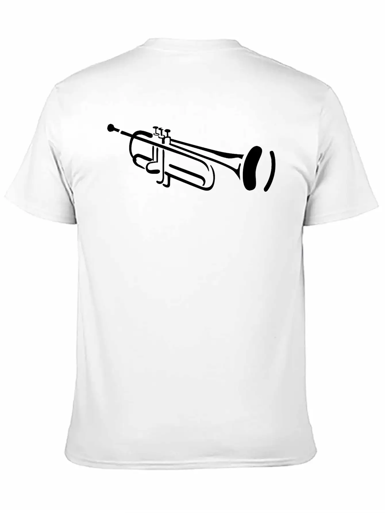 Trumpet Unisex Casual T-Shirt ¨C Clean Design For Daily Comfort