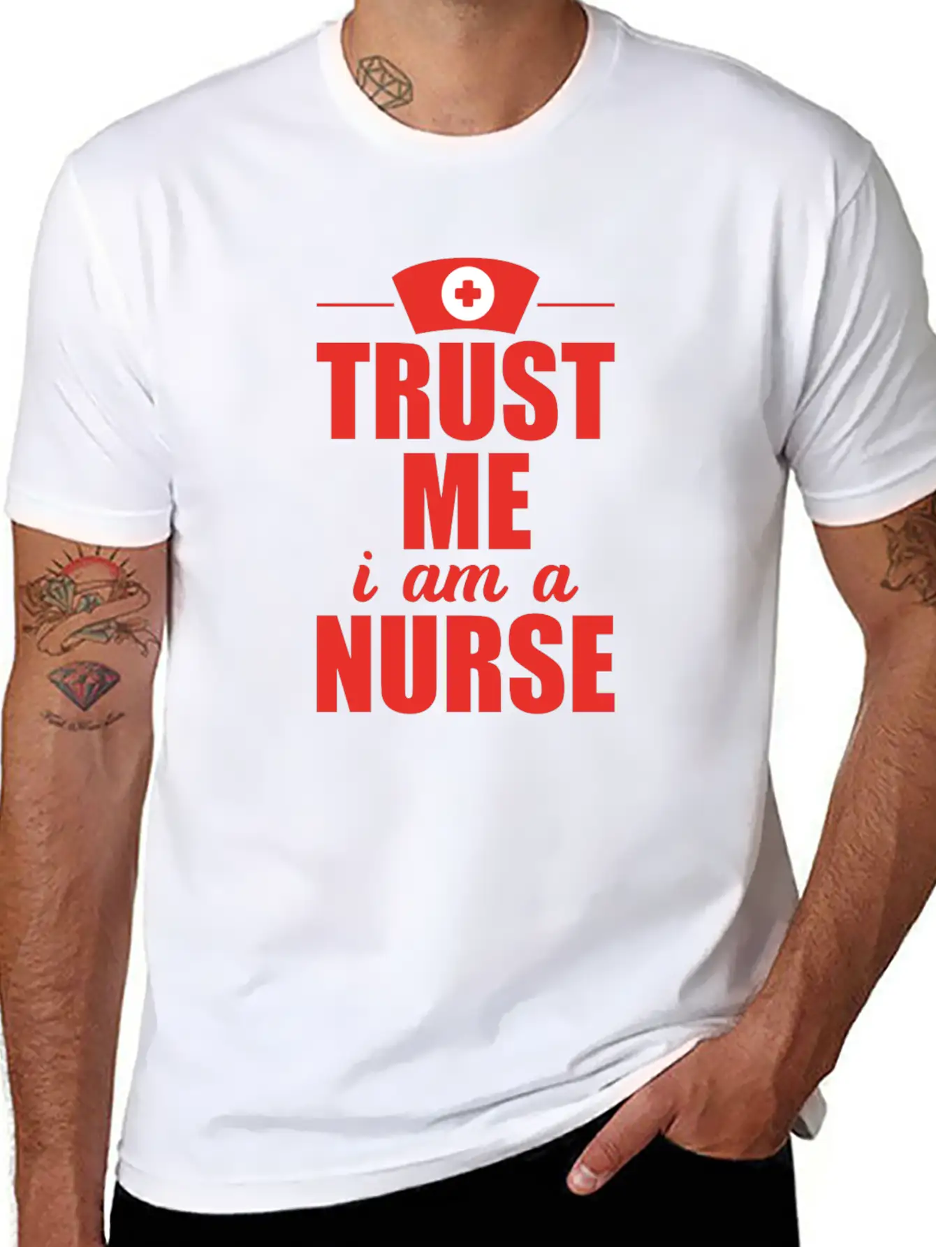Trust Me Nurse Nurse Doctor Soft Cotton Short Sleeve Tee ¨C Unisex Wardrobe Staple