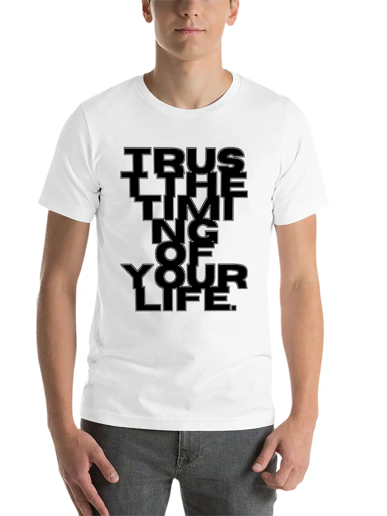 Trust Your Life Essential Cotton Tee For Daily Outfits ¨C Unisex Style