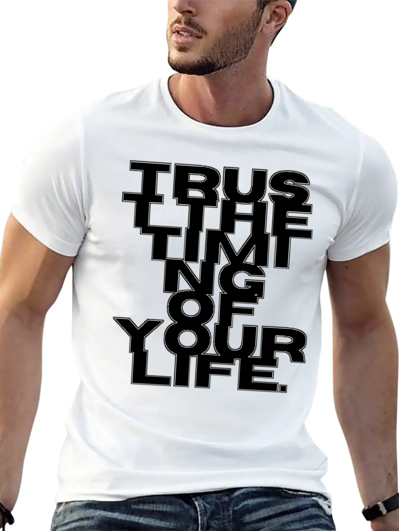 Trust Your Life Essential Cotton Tee For Daily Outfits ¨C Unisex Style