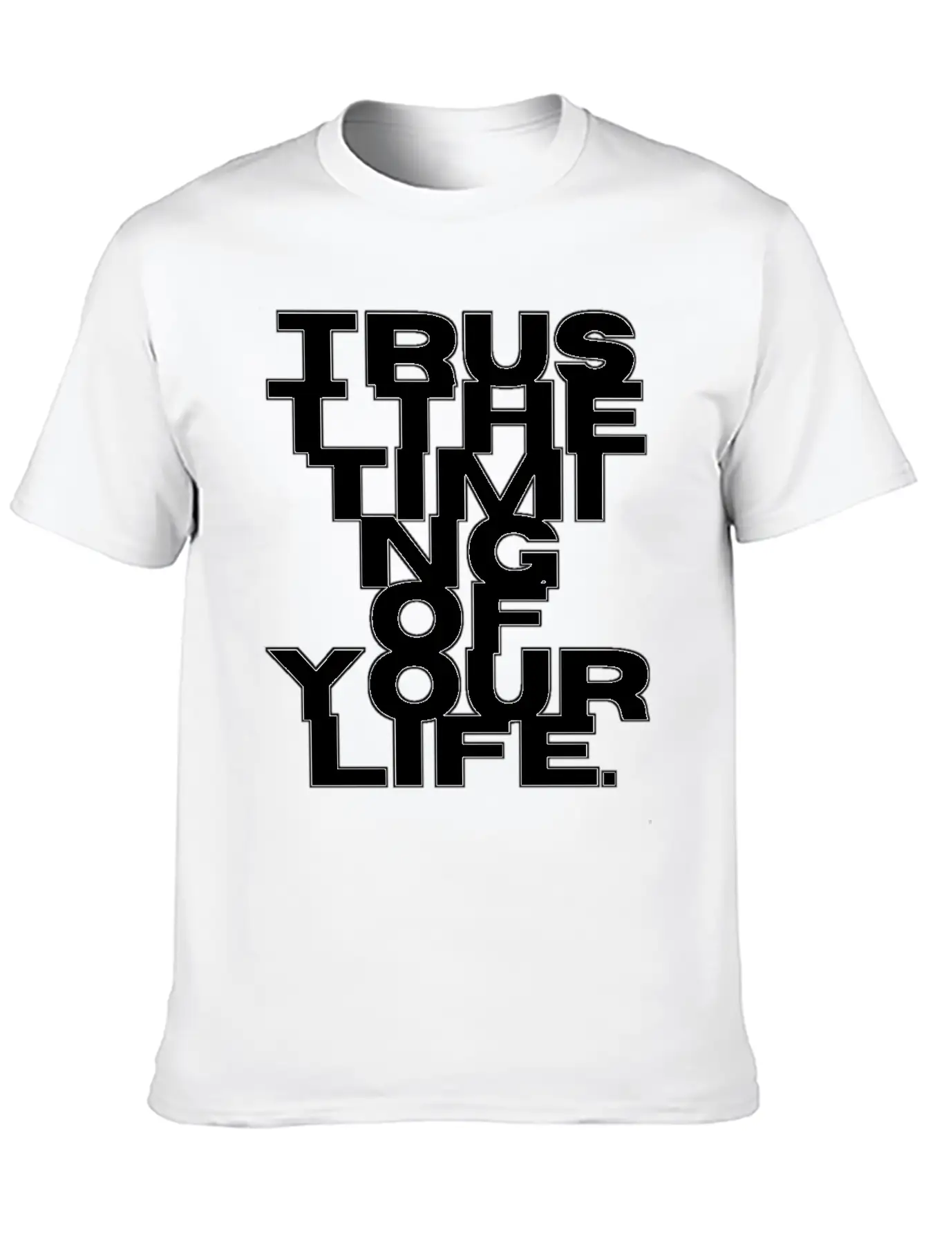 Trust Your Life Essential Cotton Tee For Daily Outfits ¨C Unisex Style