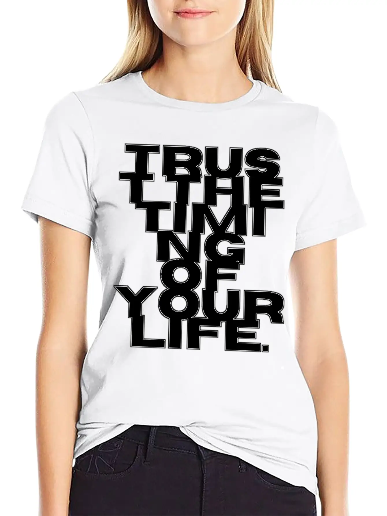 Trust Your Life Essential Cotton Tee For Daily Outfits ¨C Unisex Style