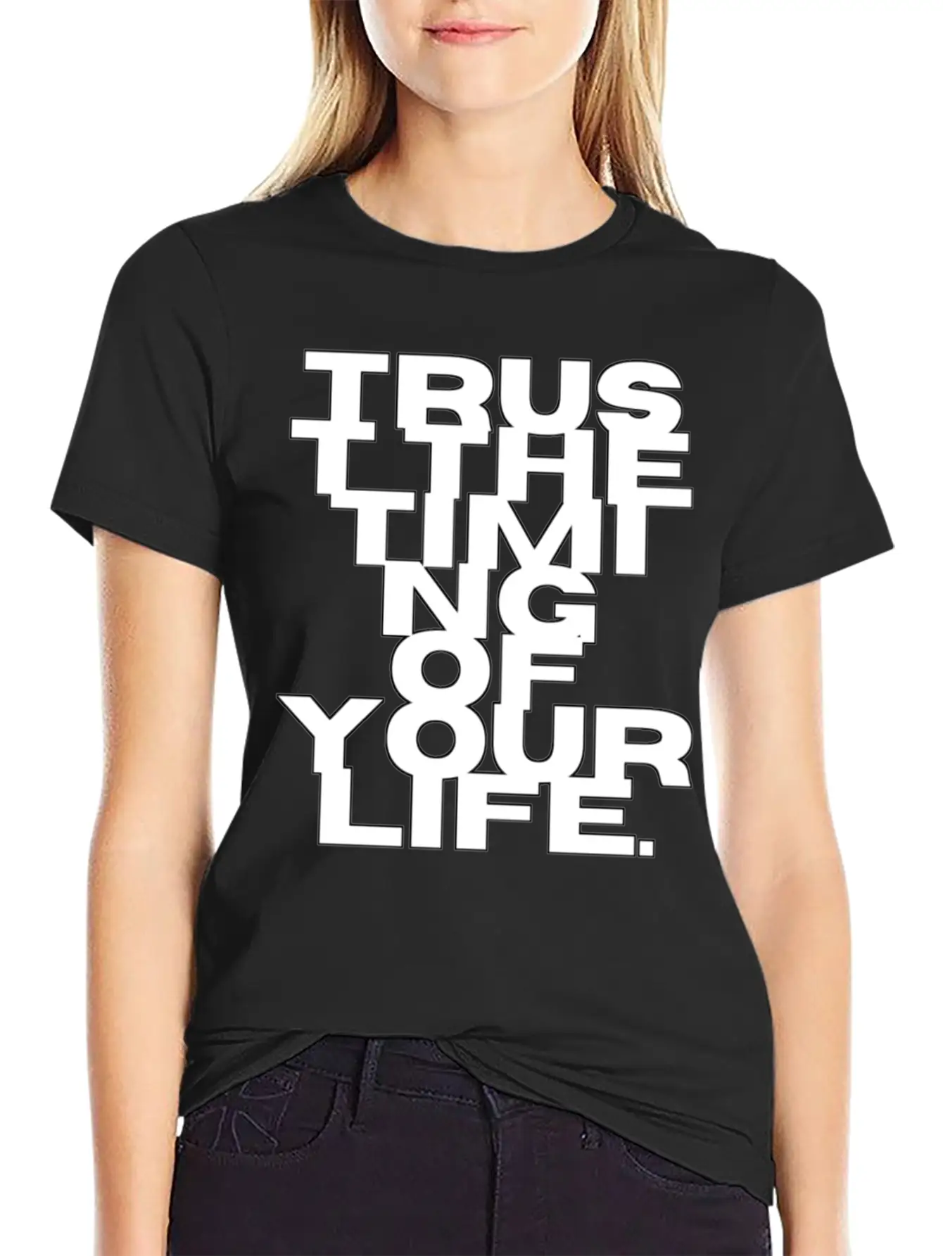 Trust Your Life Essential Cotton Tee For Daily Outfits ¨C Unisex Style