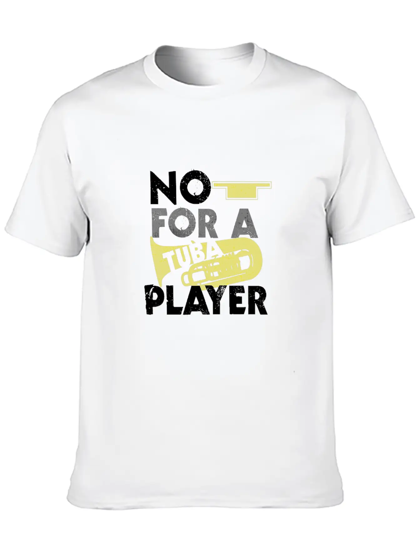 Tuba Musical Instrument Musician Brass Valved Soft Cotton Short Sleeve Tee ¨C Unisex Wardrobe Staple