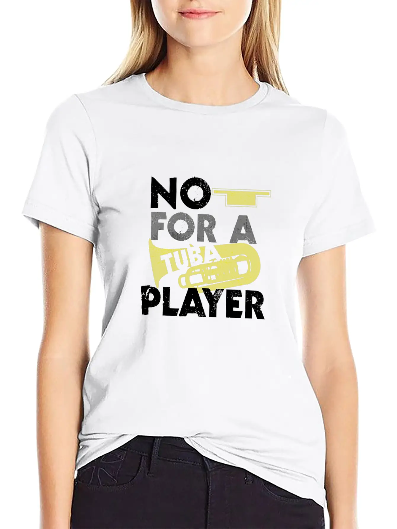 Tuba Musical Instrument Musician Brass Valved Soft Cotton Short Sleeve Tee ¨C Unisex Wardrobe Staple