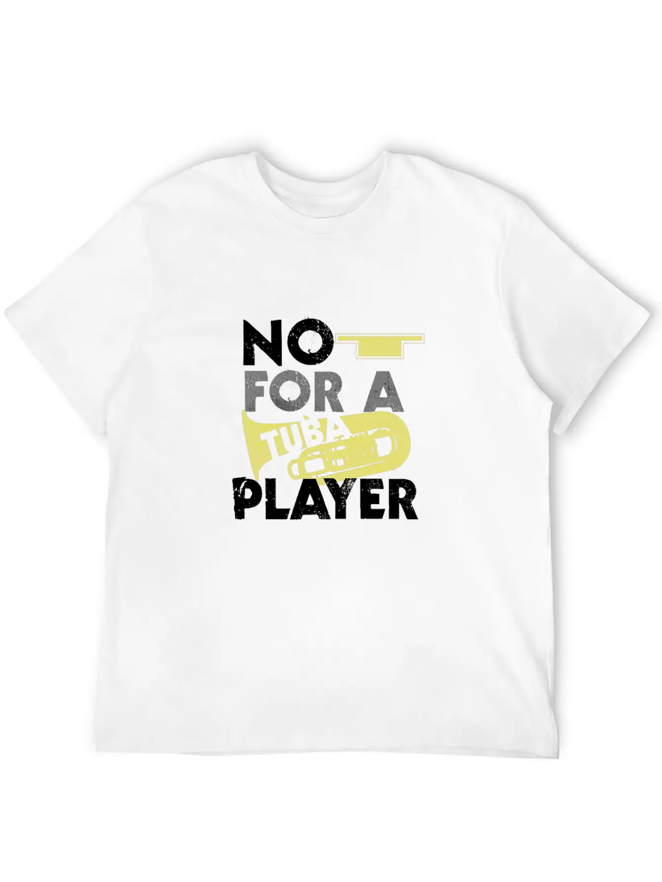 Tuba Musical Instrument Musician Brass Valved Soft Cotton Short Sleeve Tee ¨C Unisex Wardrobe Staple