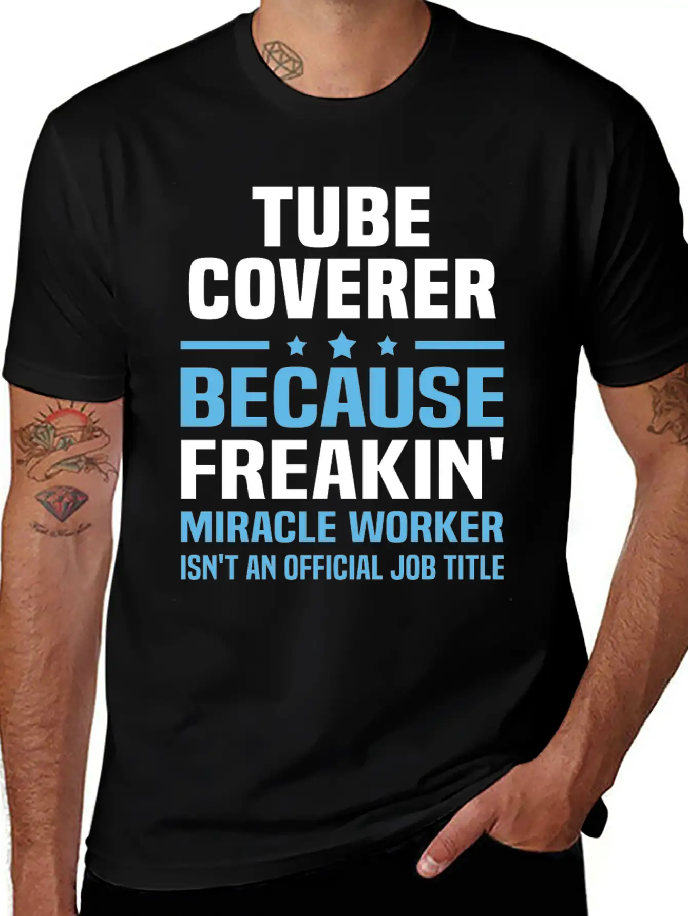 Tube Coverer Basic Graphic T-Shirt ¨C Daily Comfort In Soft Cotton
