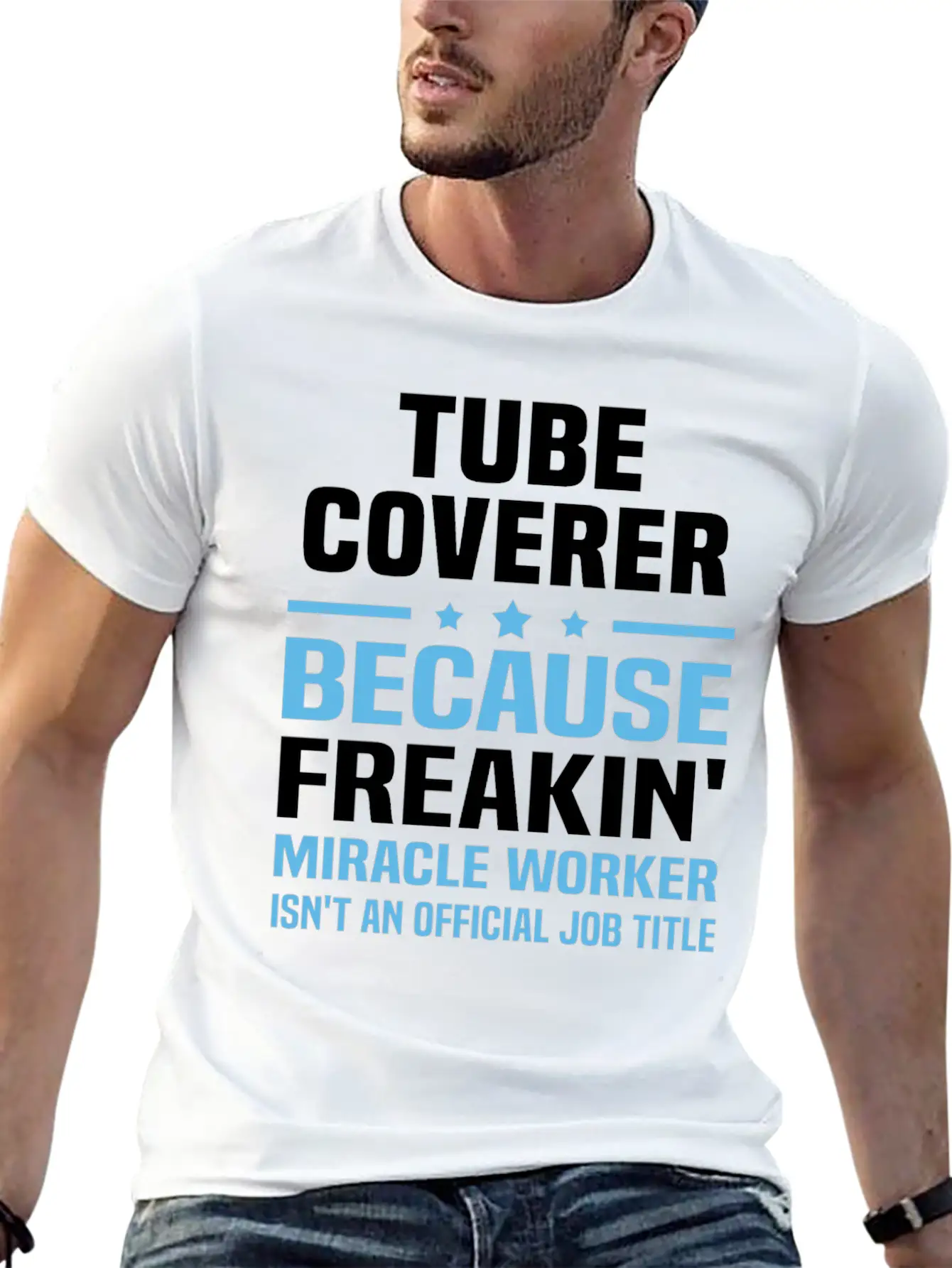 Tube Coverer Basic Graphic T-Shirt ¨C Daily Comfort In Soft Cotton