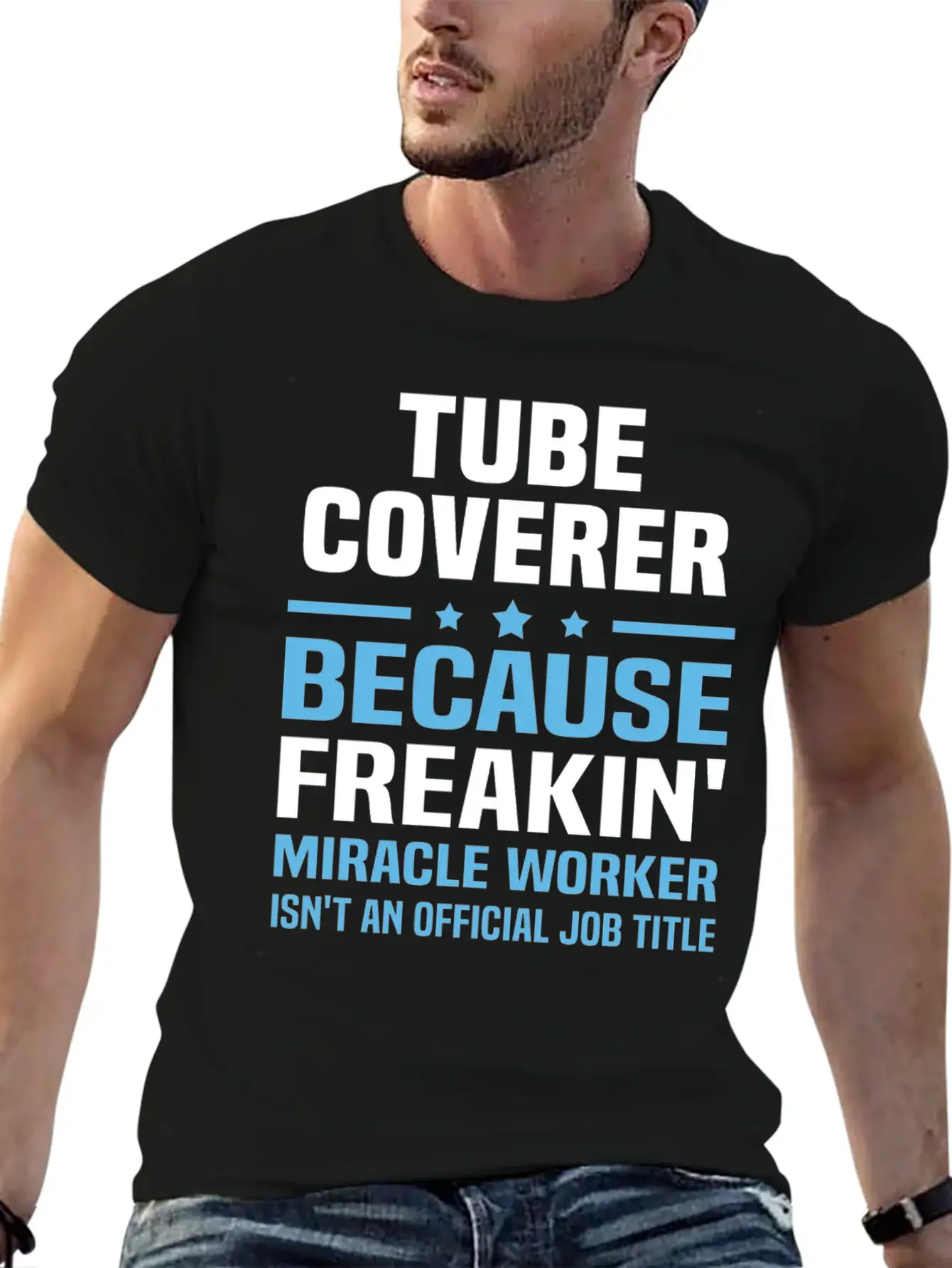 Tube Coverer Basic Graphic T-Shirt ¨C Daily Comfort In Soft Cotton