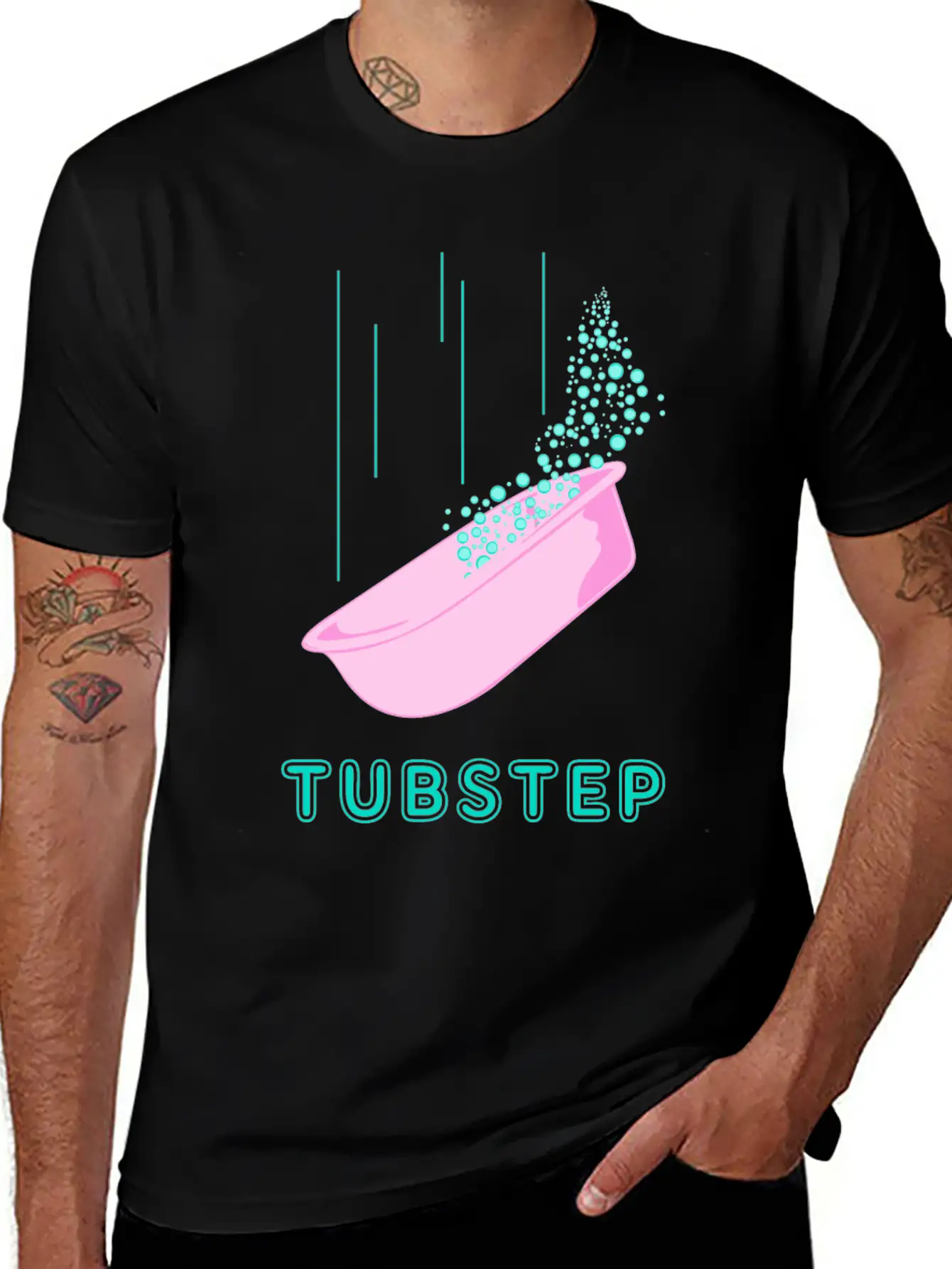Tubstep DROP Soft Cotton Short Sleeve Tee ¨C Unisex Wardrobe Staple