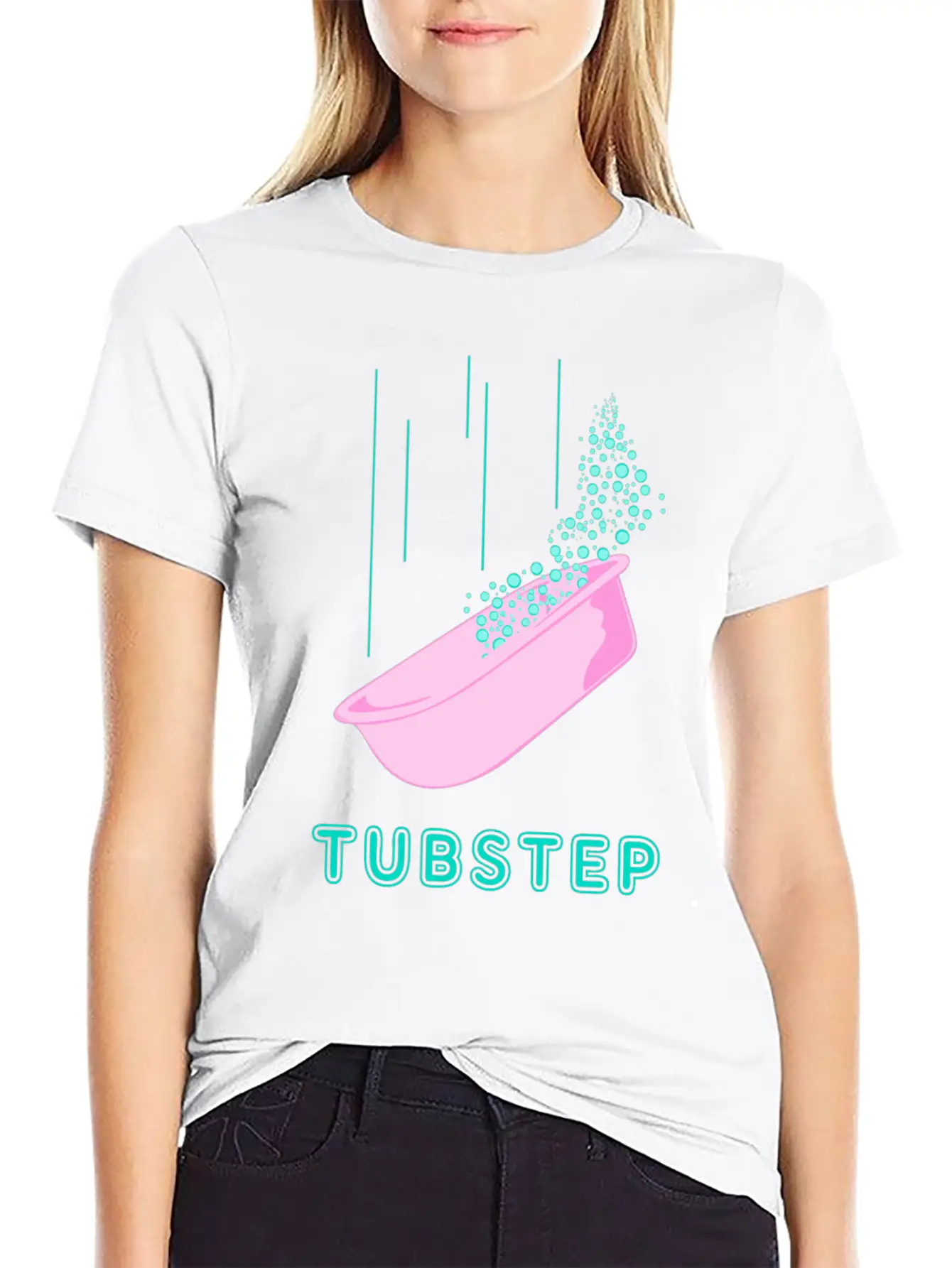 Tubstep DROP Soft Cotton Short Sleeve Tee ¨C Unisex Wardrobe Staple