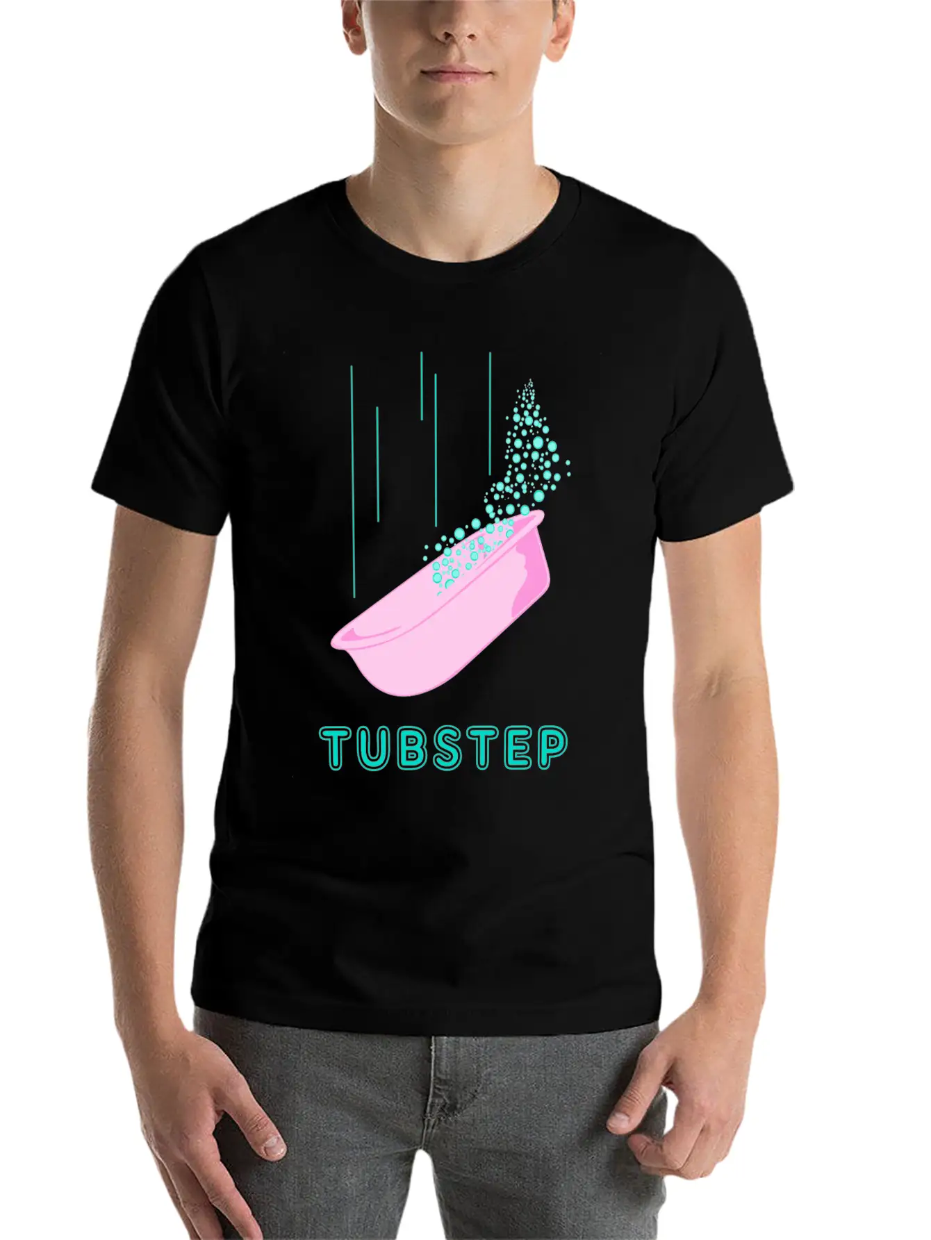Tubstep DROP Soft Cotton Short Sleeve Tee ¨C Unisex Wardrobe Staple