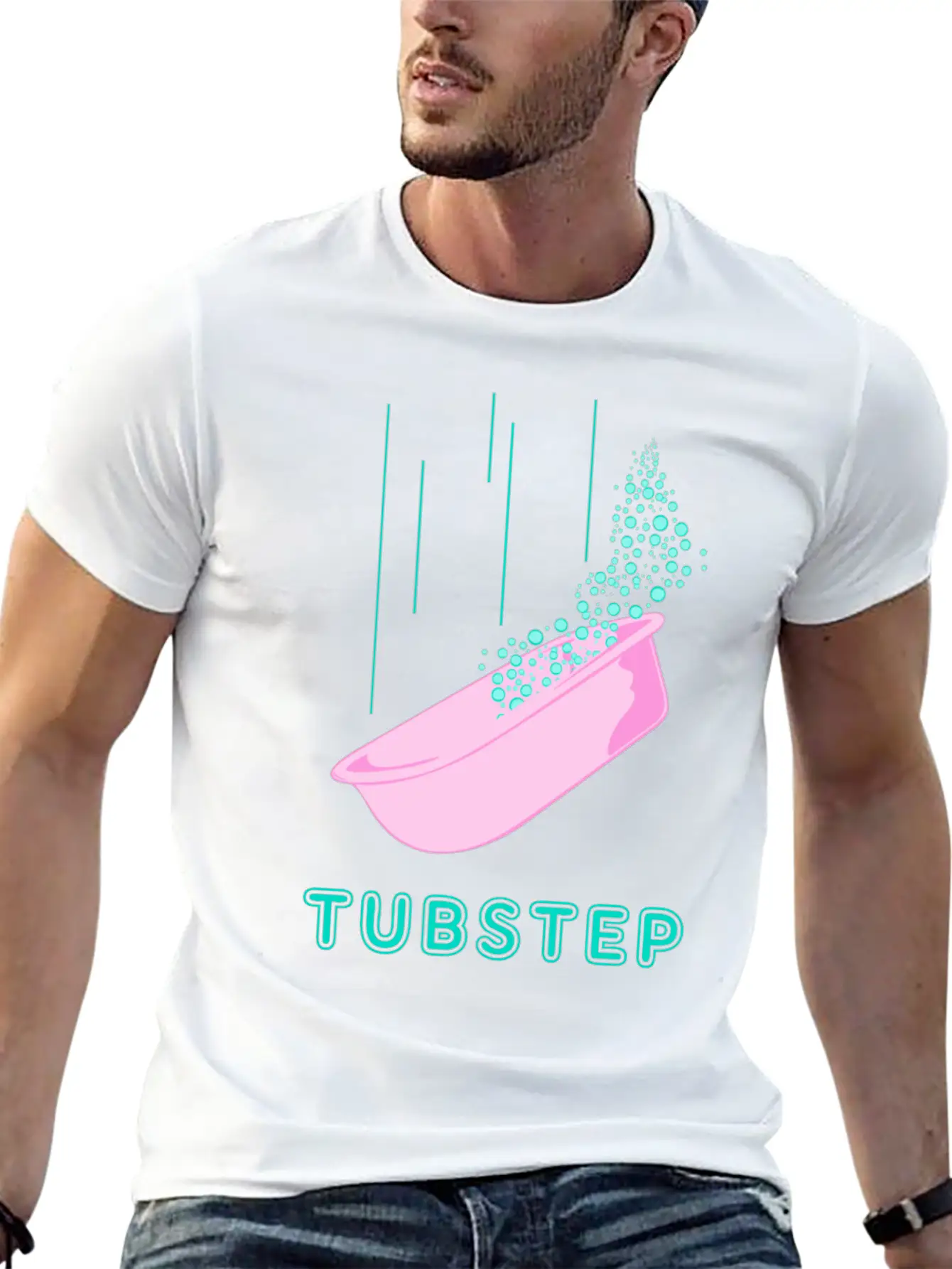 Tubstep DROP Soft Cotton Short Sleeve Tee ¨C Unisex Wardrobe Staple