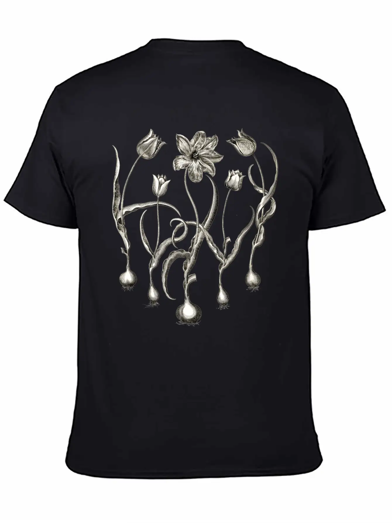 Tulips Basic Graphic T-Shirt ¨C Daily Comfort In Soft Cotton