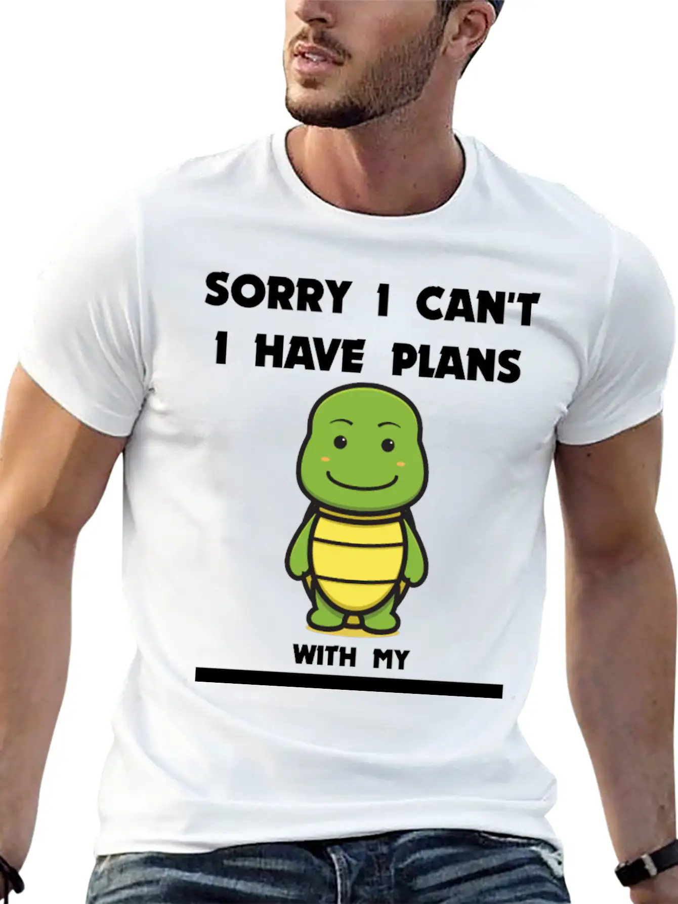 Turtle Basic Graphic T-Shirt ¨C Daily Comfort In Soft Cotton