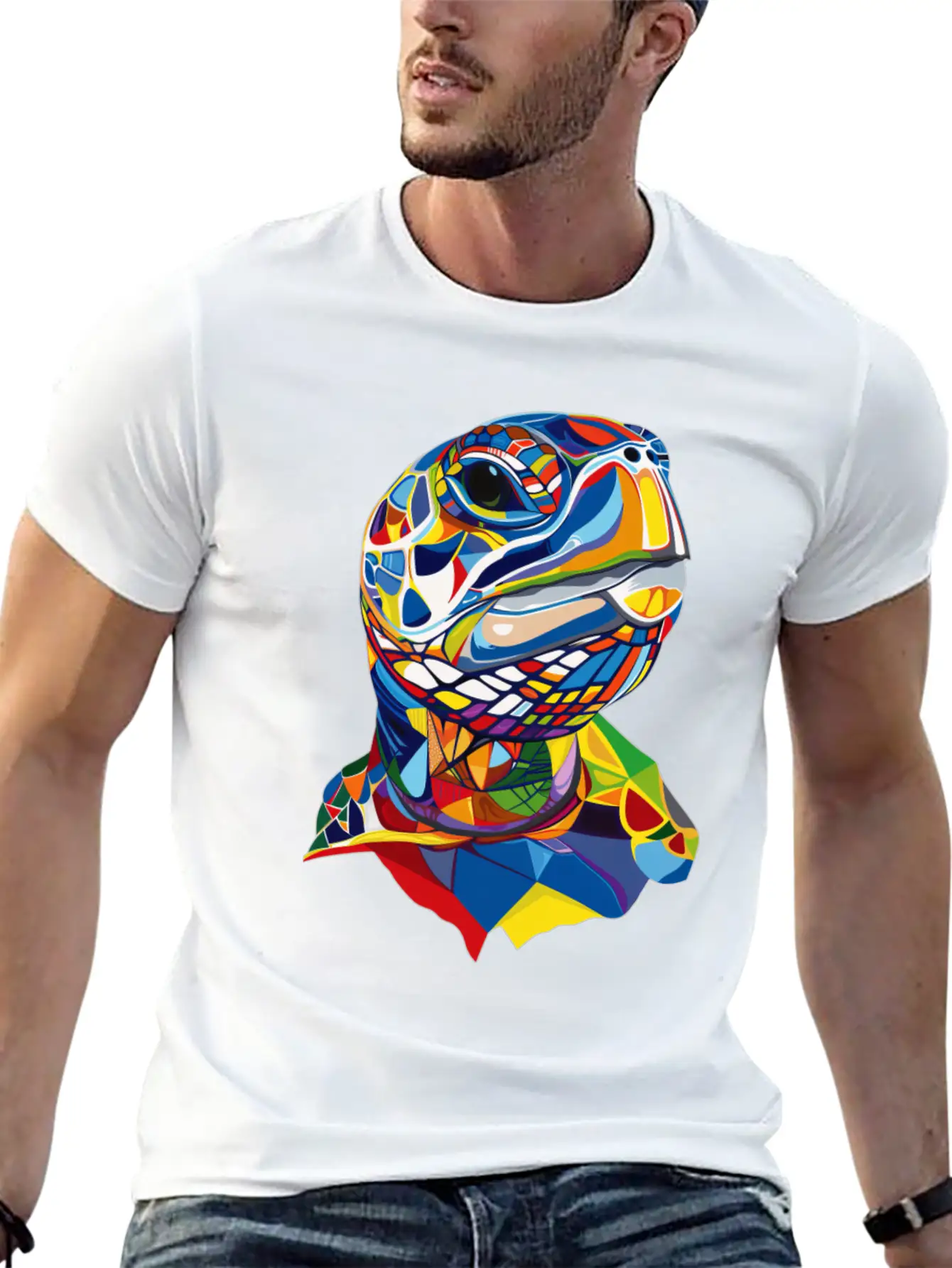 Turtle Essential Cotton Tee For Daily Outfits ¨C Unisex Style