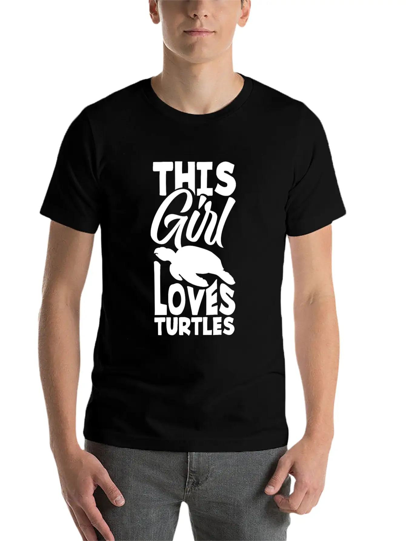 Turtle Sea Turtle Gift Essential Cotton Tee For Daily Outfits ¨C Unisex Style