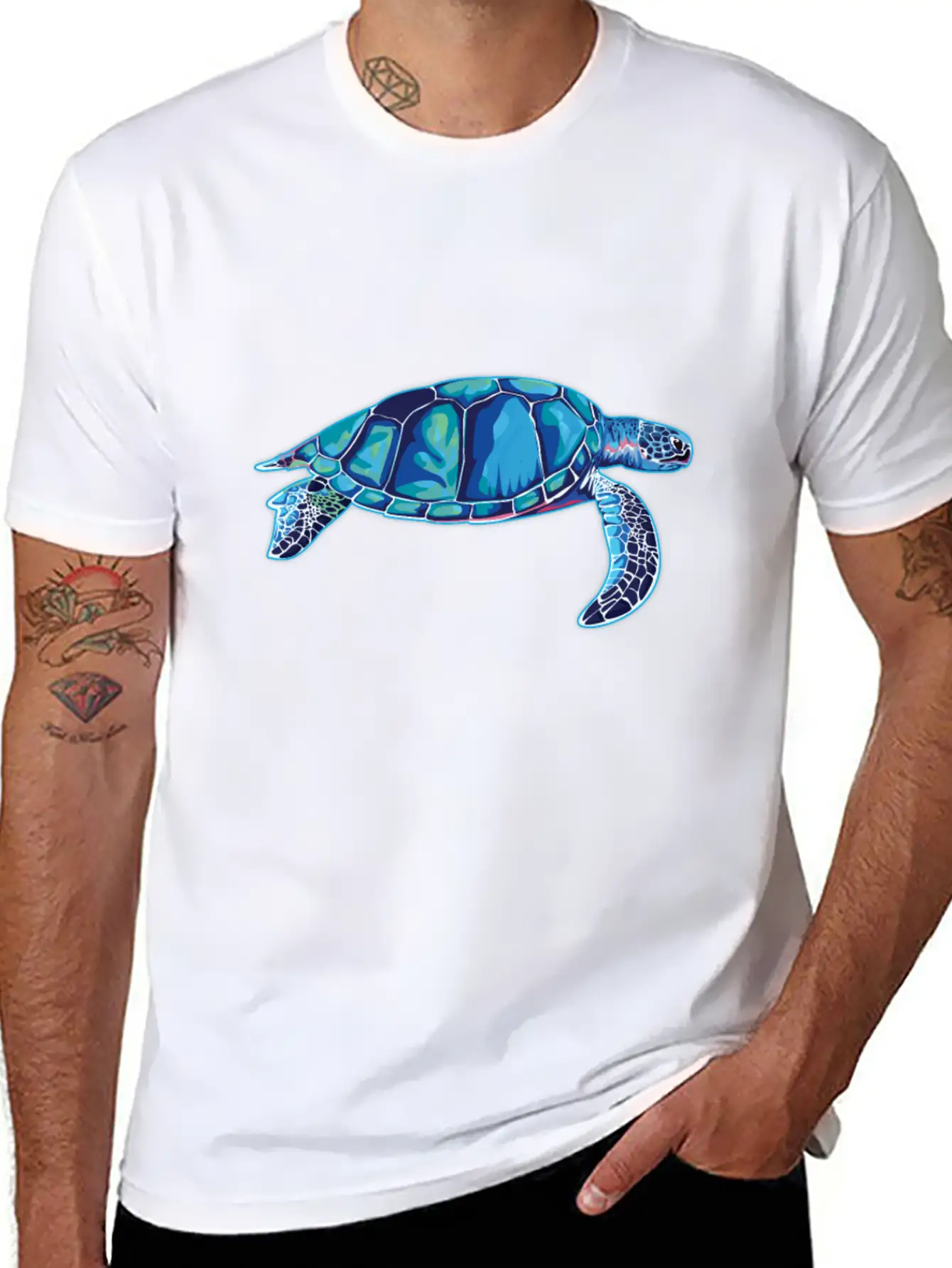 Turtles Unisex Casual T-Shirt ¨C Clean Design For Daily Comfort