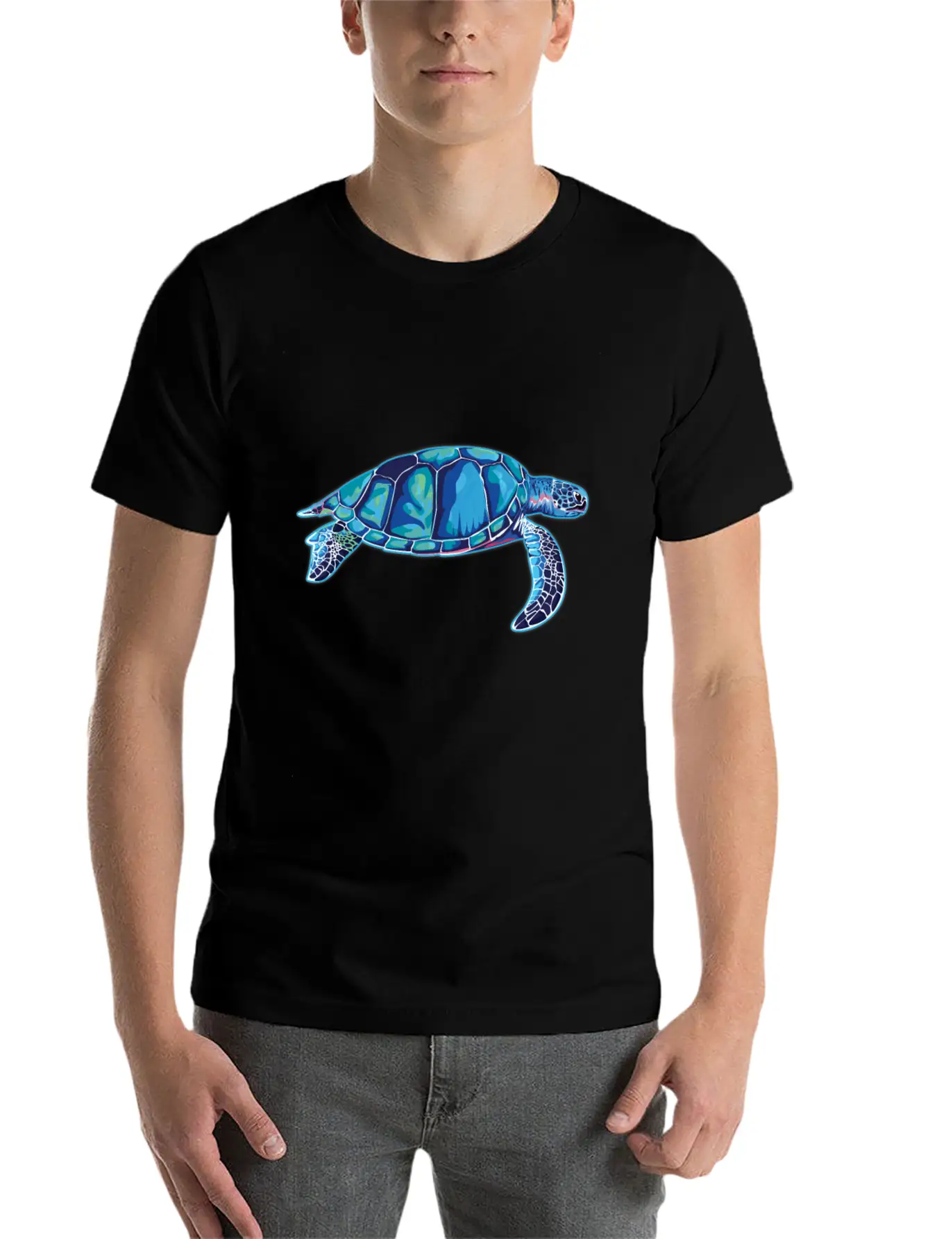 Turtles Unisex Casual T-Shirt ¨C Clean Design For Daily Comfort