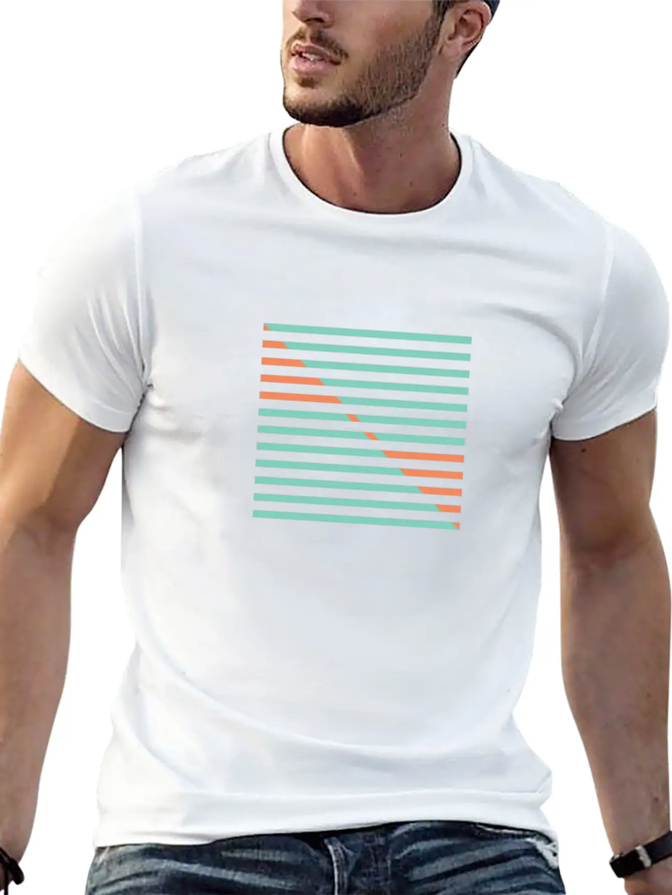 Two Colors. Soft Cotton Short Sleeve Tee ¨C Unisex Wardrobe Staple