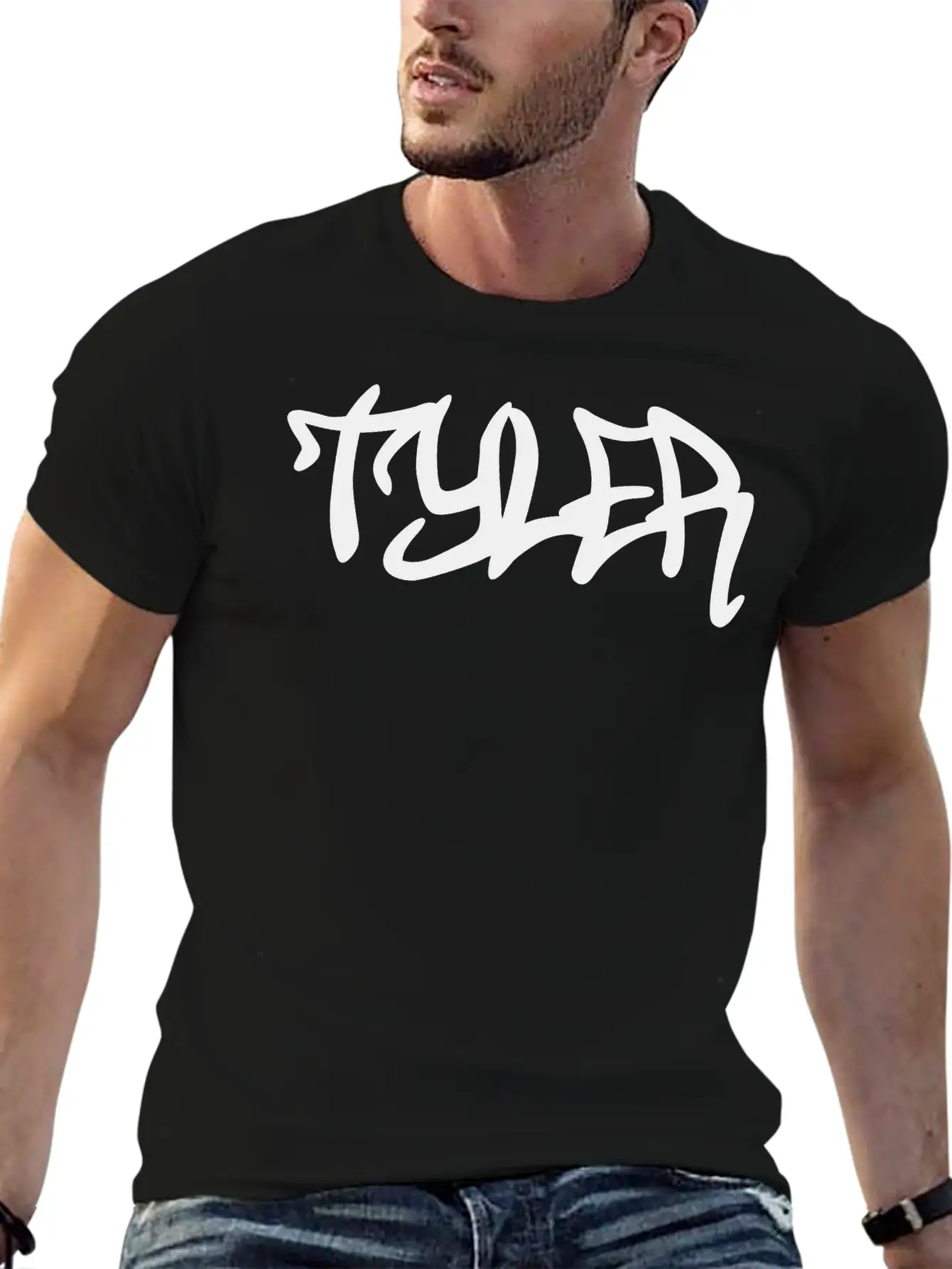 Tyler Graffiti Soft Cotton Short Sleeve Tee ¨C Unisex Wardrobe Staple