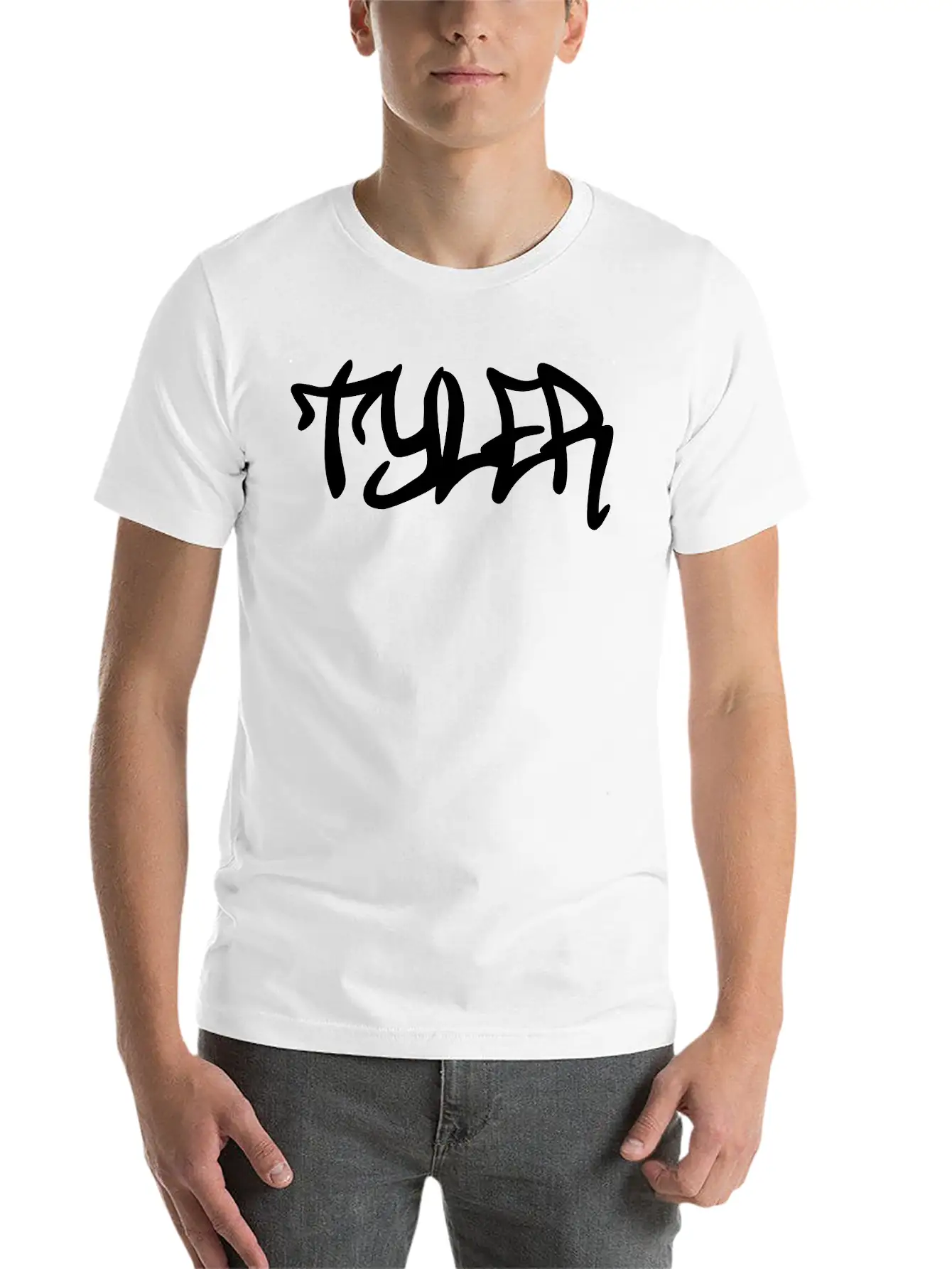 Tyler Graffiti Soft Cotton Short Sleeve Tee ¨C Unisex Wardrobe Staple