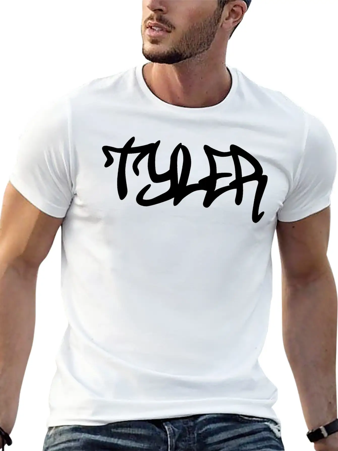 Tyler Graffiti Soft Cotton Short Sleeve Tee ¨C Unisex Wardrobe Staple