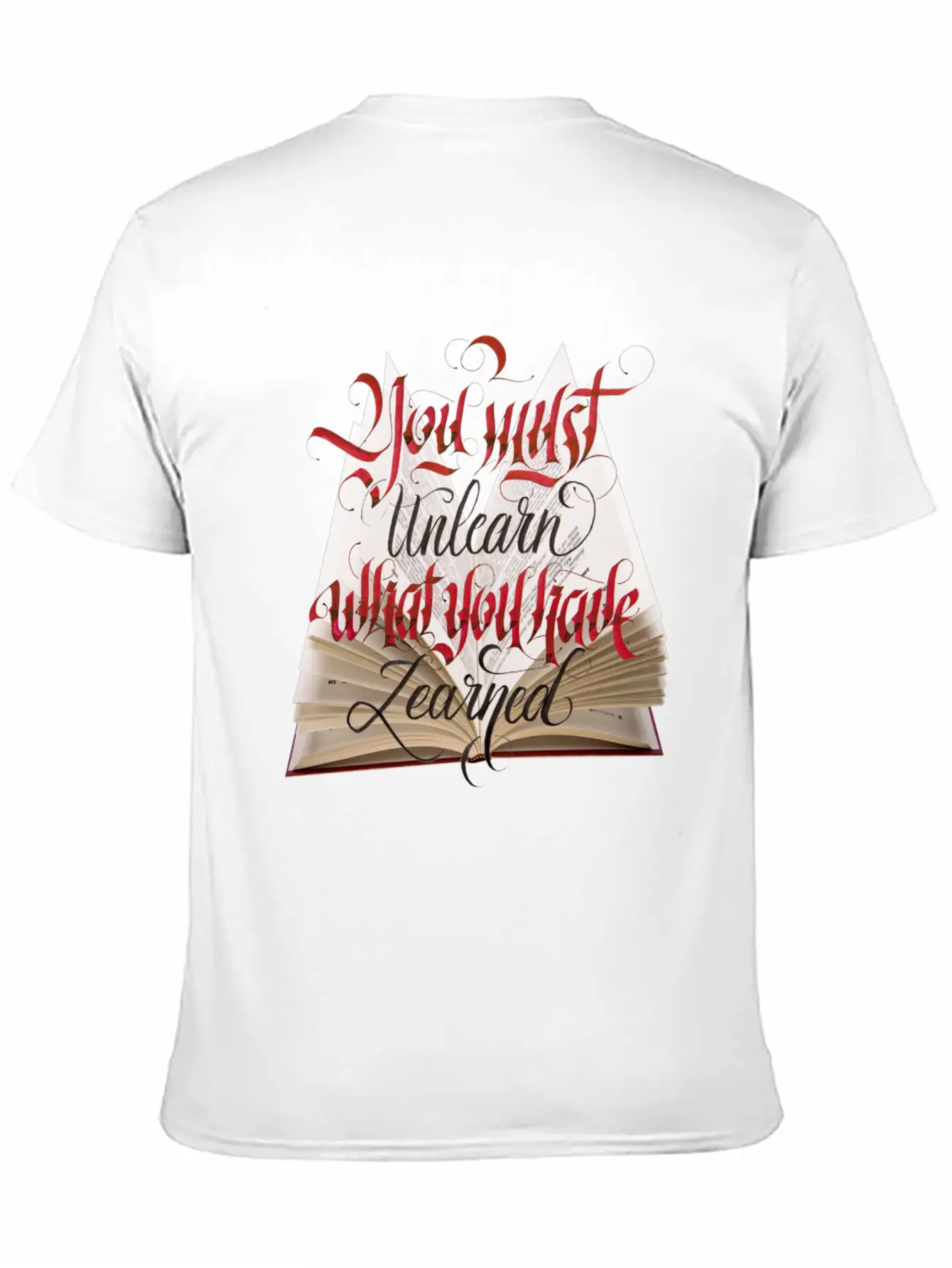 Typography Design Soft Cotton Short Sleeve Tee ¨C Unisex Wardrobe Staple