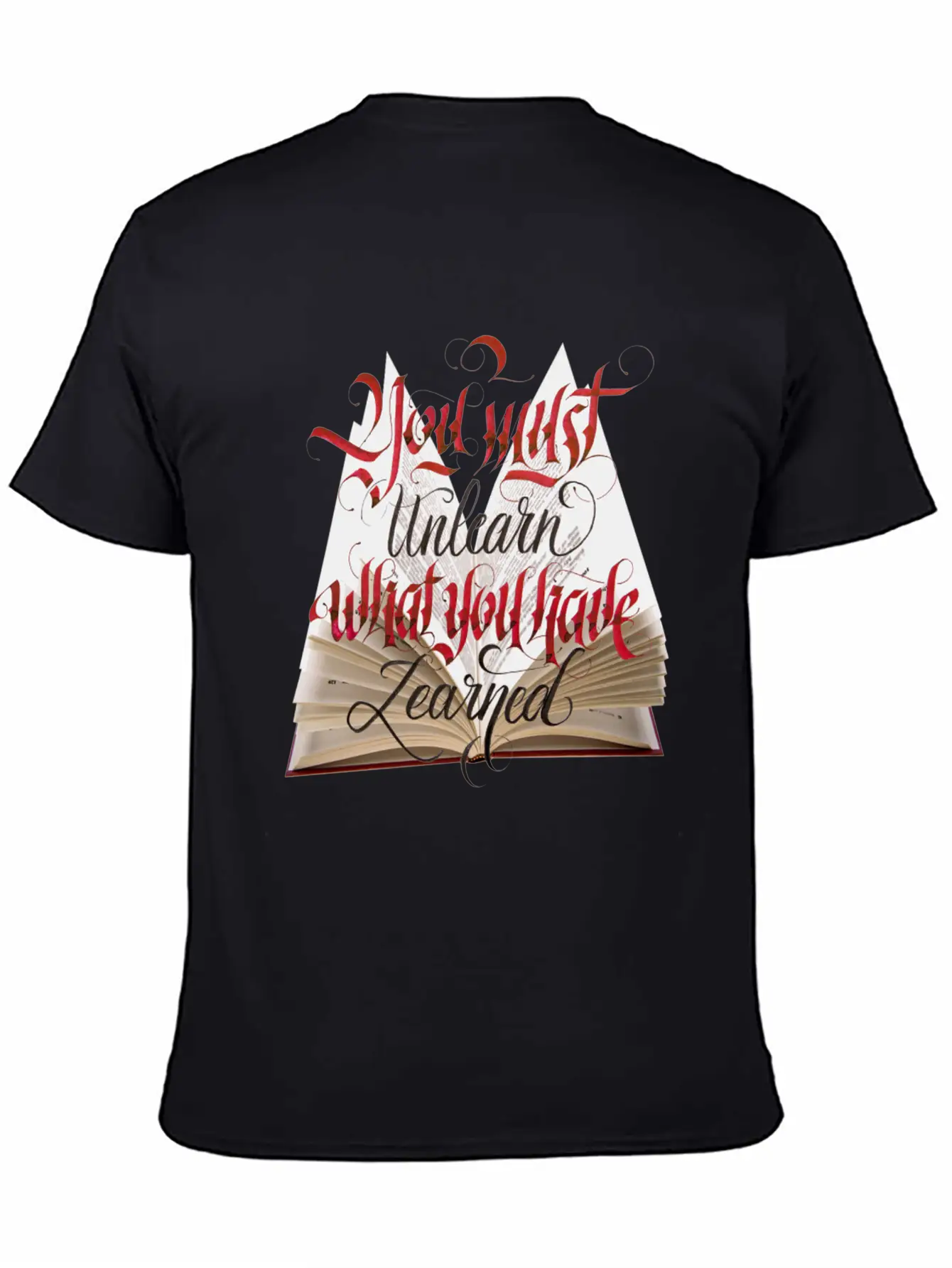 Typography Design Soft Cotton Short Sleeve Tee ¨C Unisex Wardrobe Staple