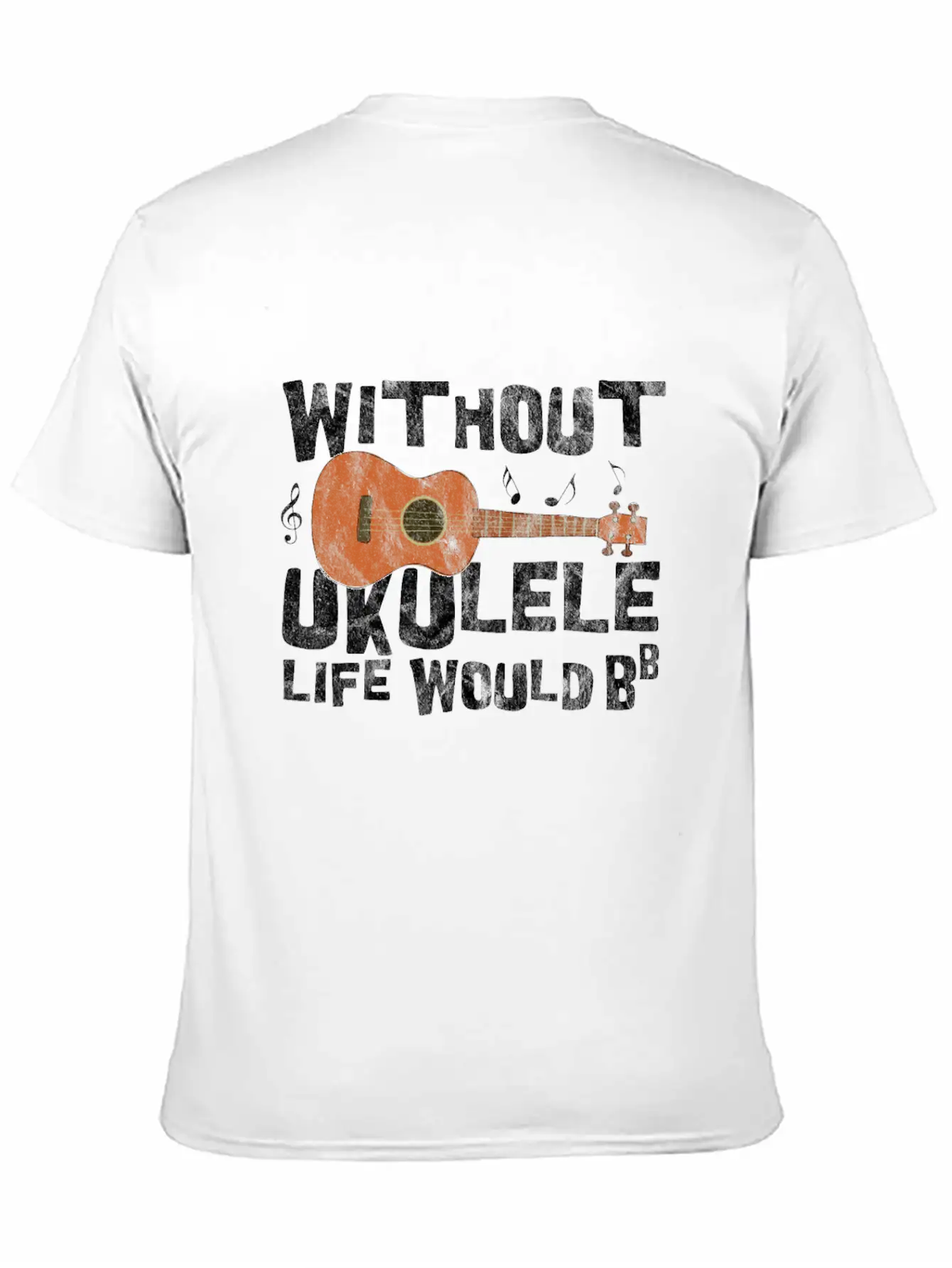 Ukulele Basic Graphic T-Shirt ¨C Daily Comfort In Soft Cotton