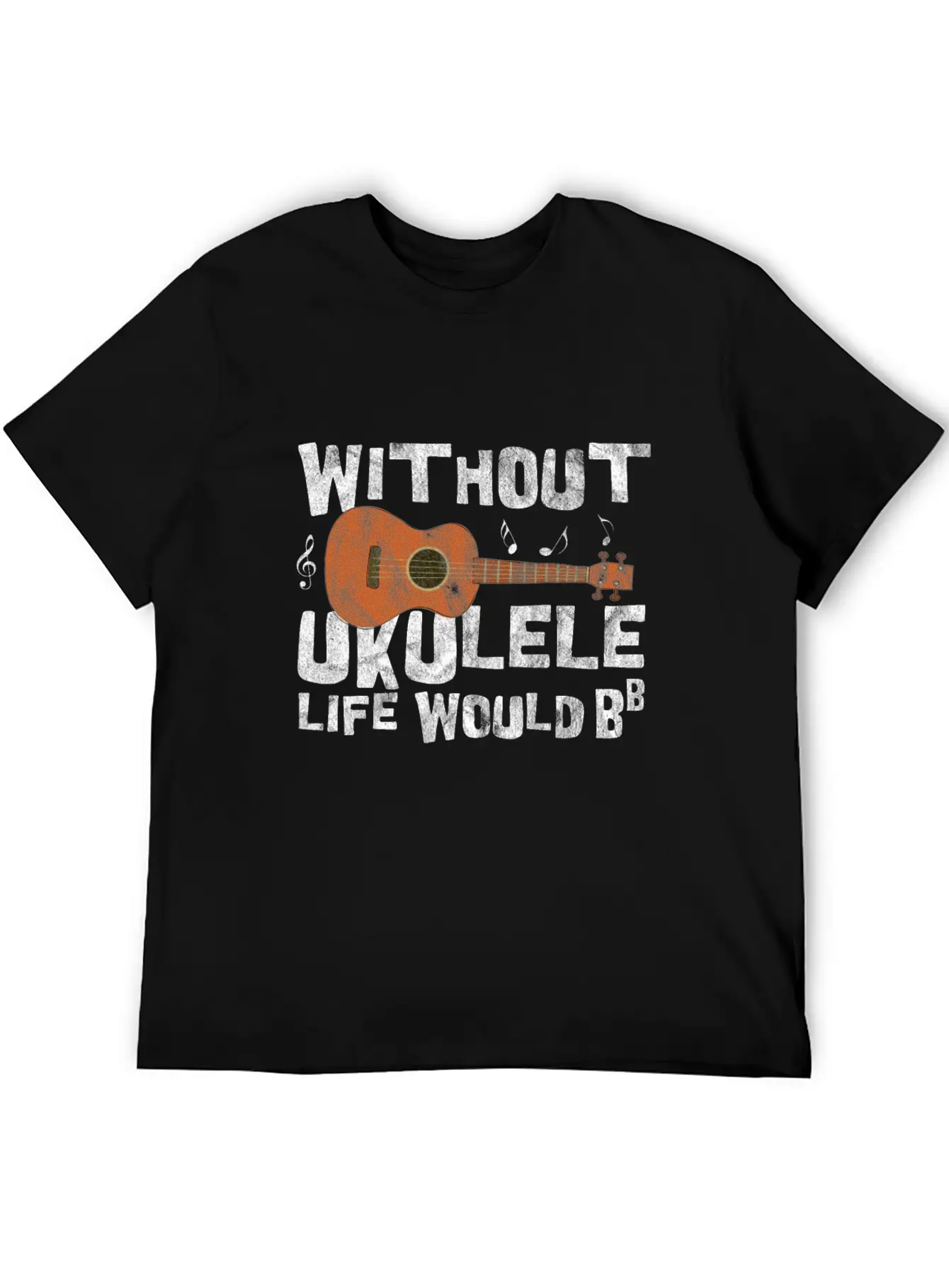 Ukulele Basic Graphic T-Shirt ¨C Daily Comfort In Soft Cotton