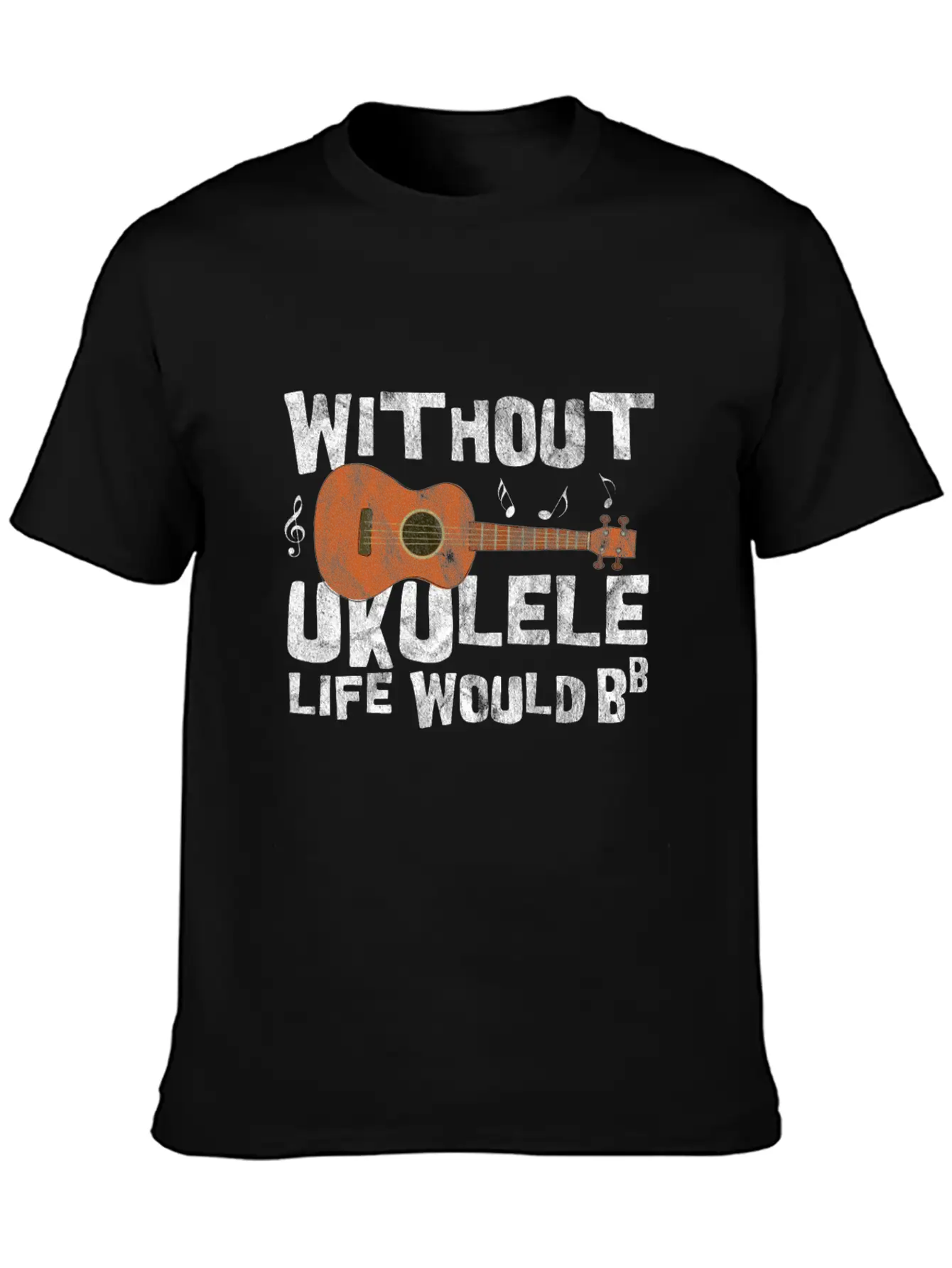 Ukulele Basic Graphic T-Shirt ¨C Daily Comfort In Soft Cotton