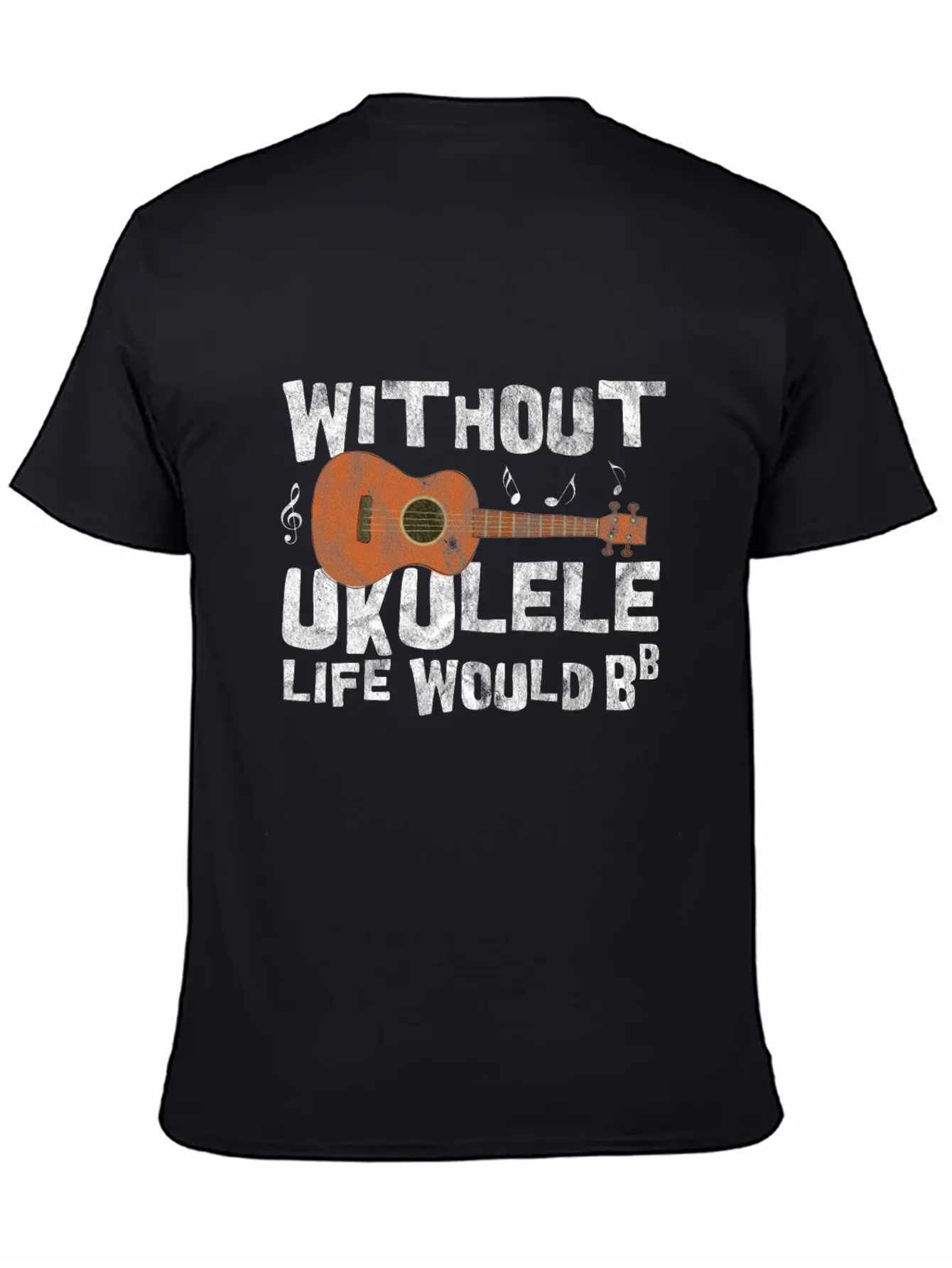 Ukulele Basic Graphic T-Shirt ¨C Daily Comfort In Soft Cotton