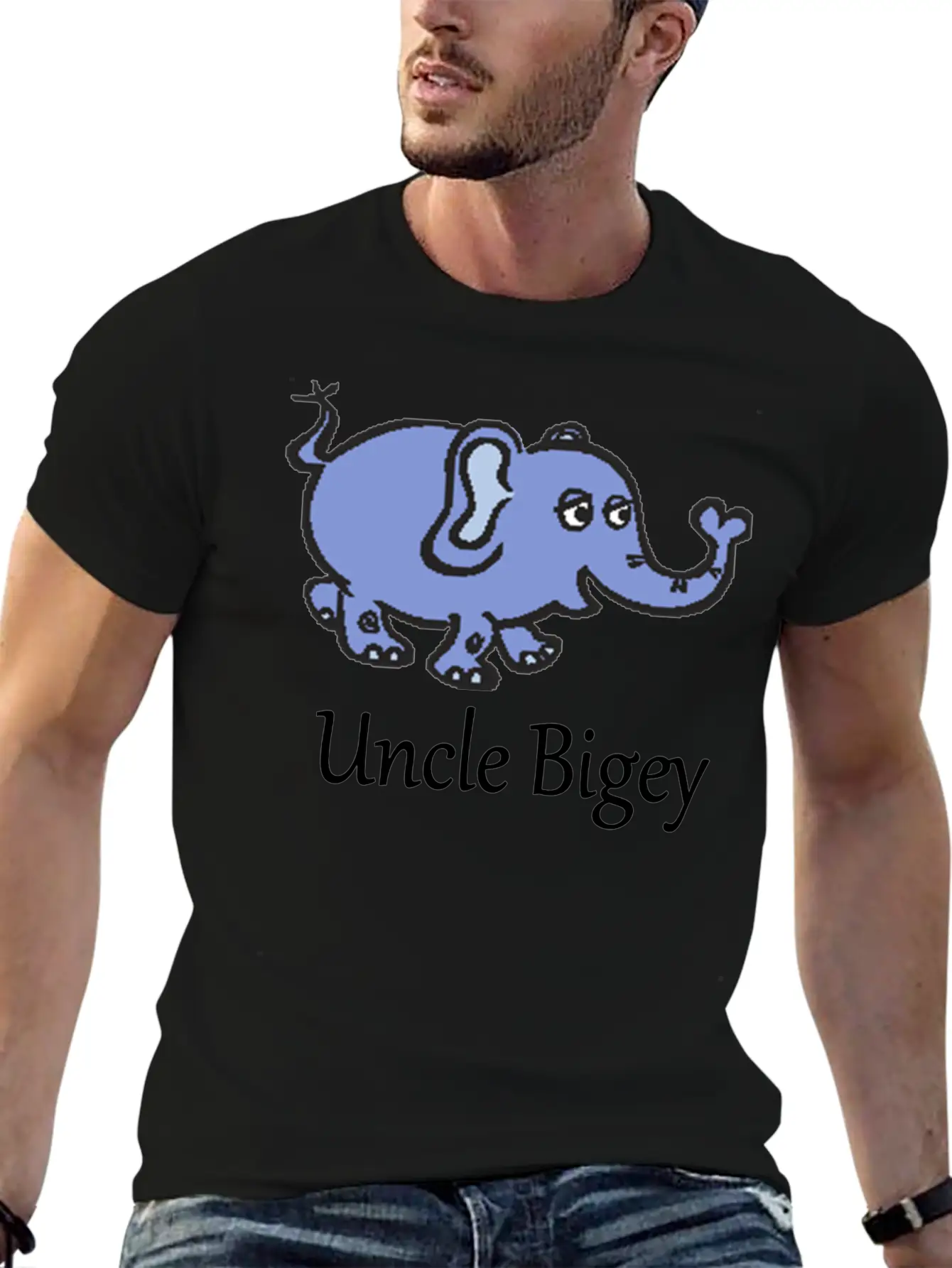 Uncle Bigey Unisex Casual T-Shirt ¨C Clean Design For Daily Comfort