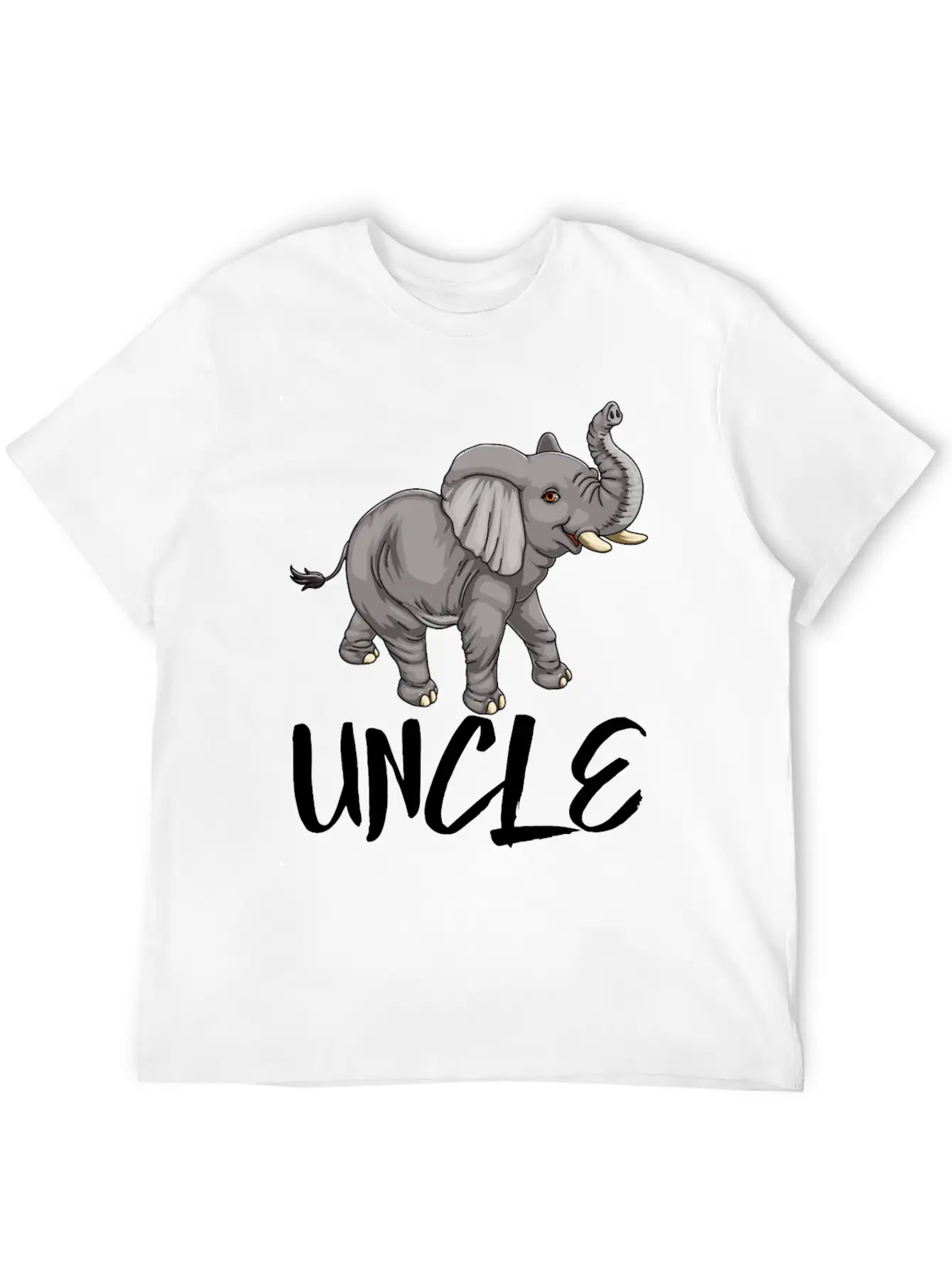 Uncle Elephant Essential Cotton Tee For Daily Outfits ¨C Unisex Style