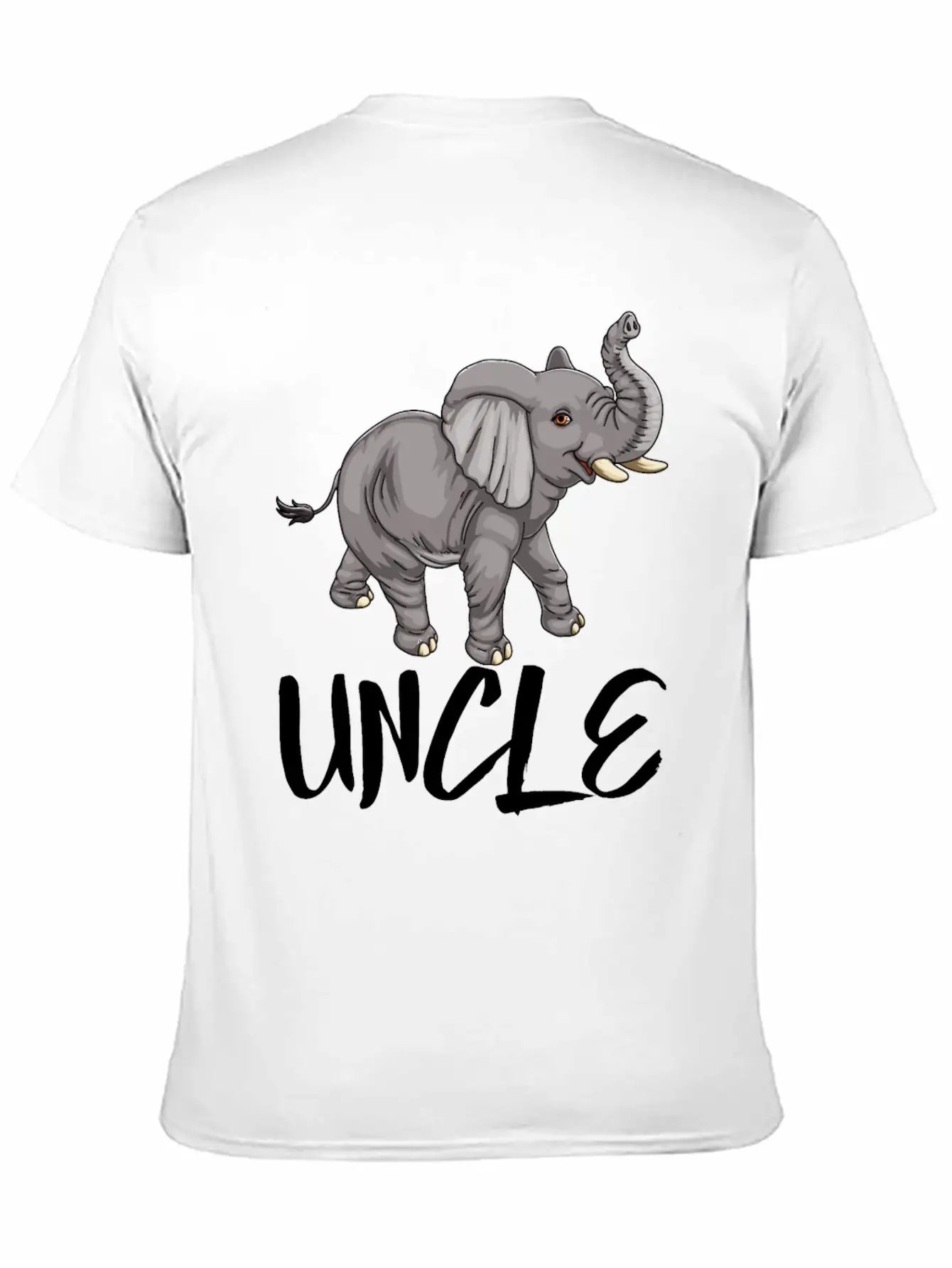 Uncle Elephant Essential Cotton Tee For Daily Outfits ¨C Unisex Style