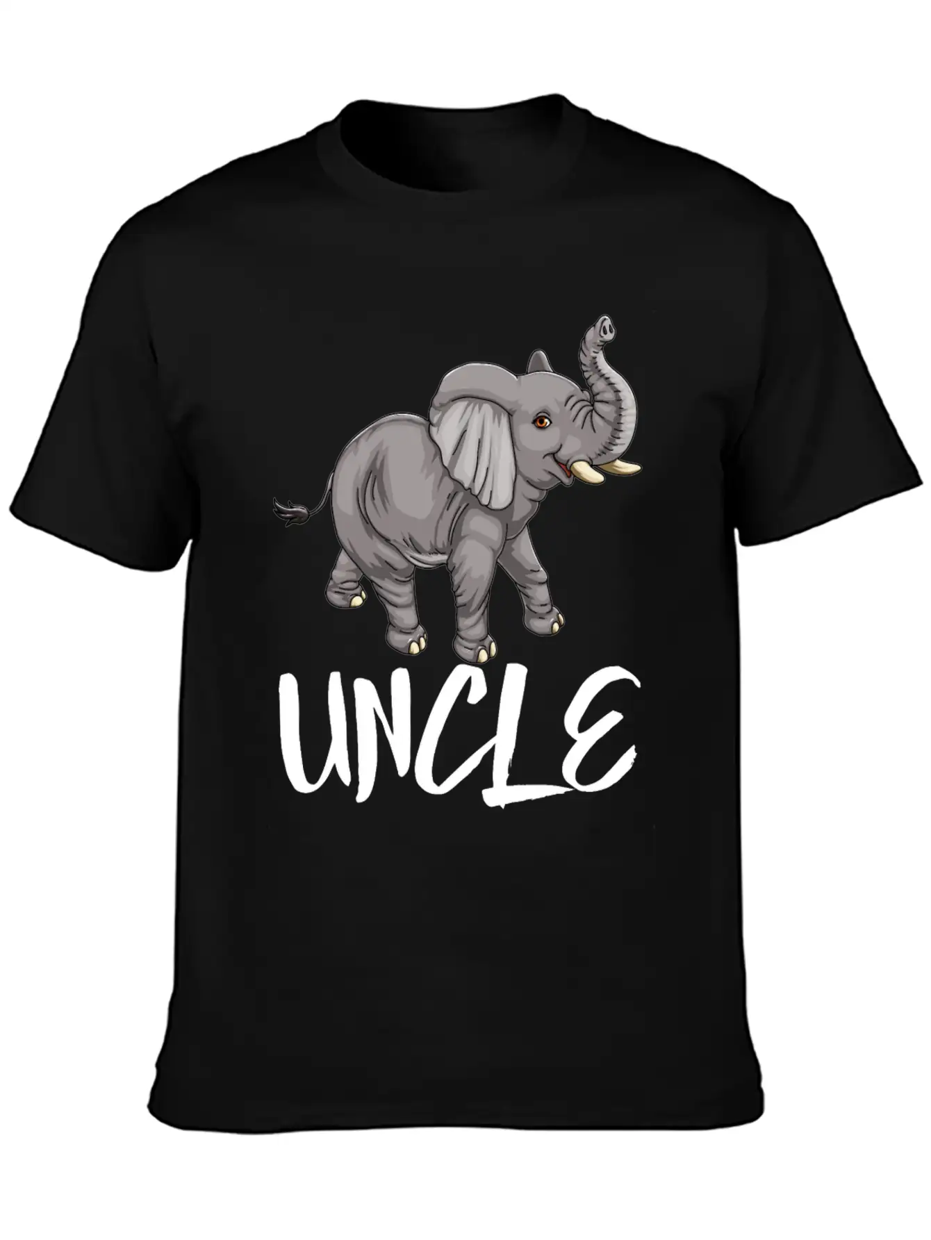 Uncle Elephant Essential Cotton Tee For Daily Outfits ¨C Unisex Style