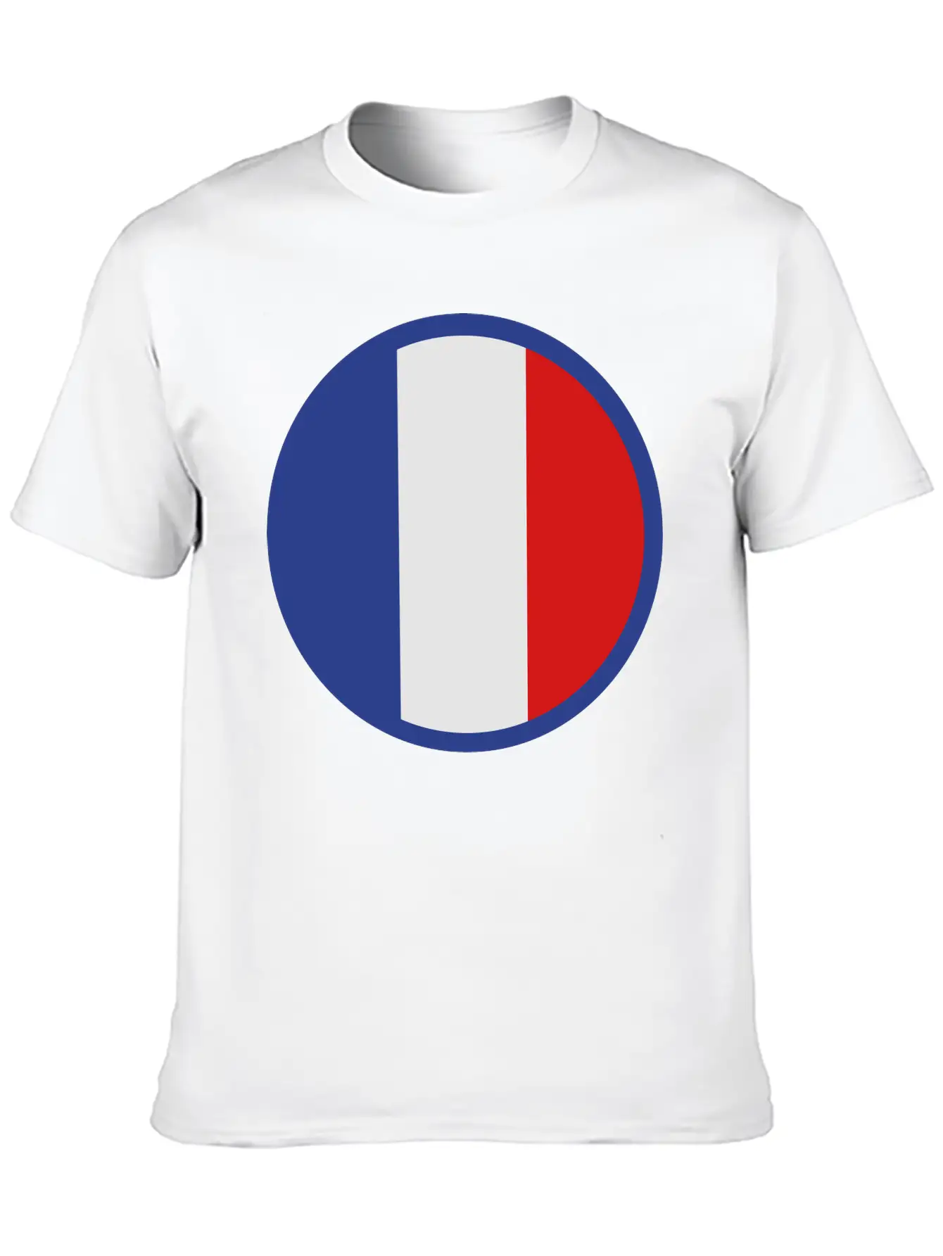 Under The Sign Of France Basic Graphic T-Shirt ¨C Daily Comfort In Soft Cotton