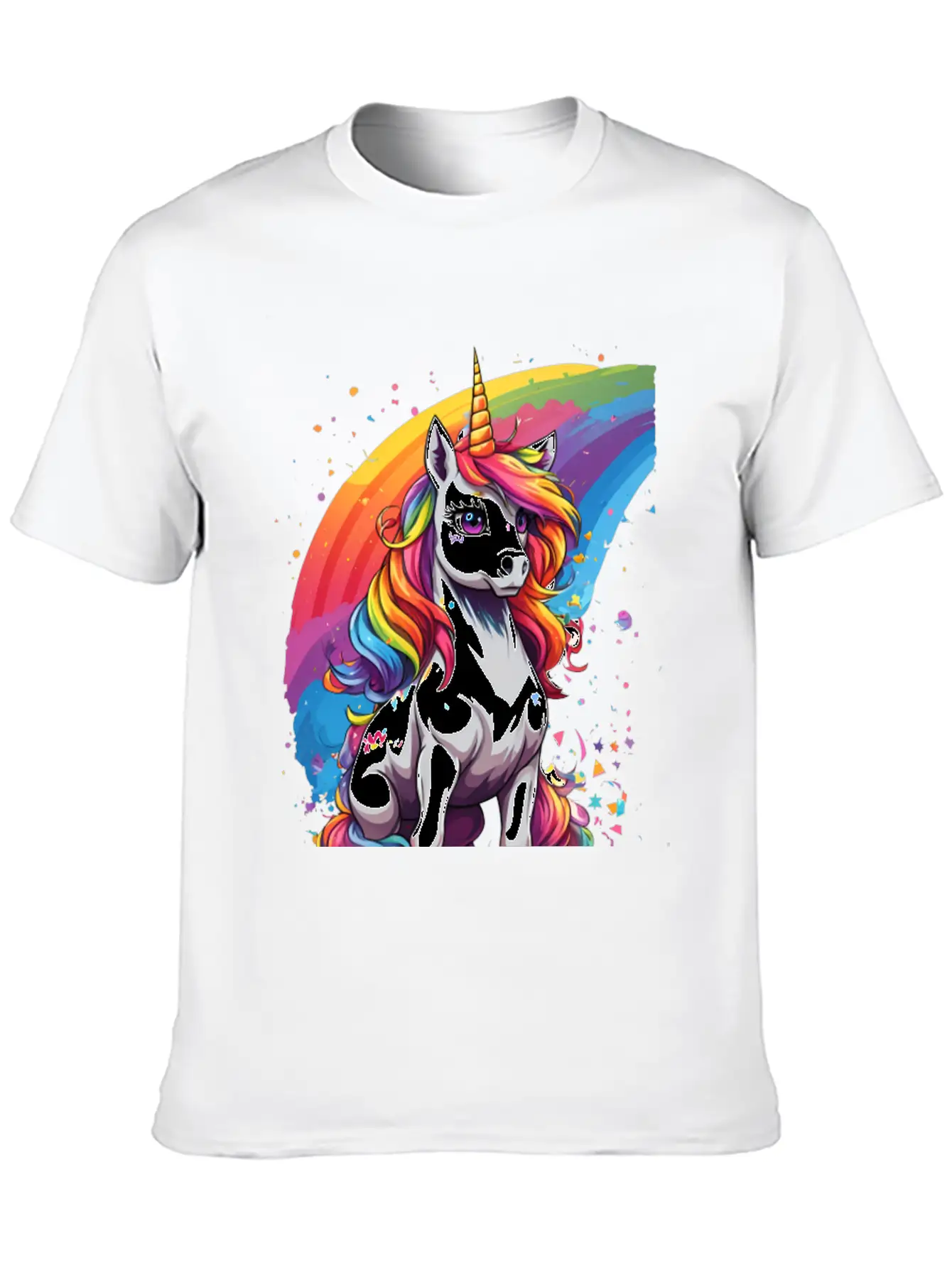 Unicorn Art Unisex Casual T-Shirt ¨C Clean Design For Daily Comfort