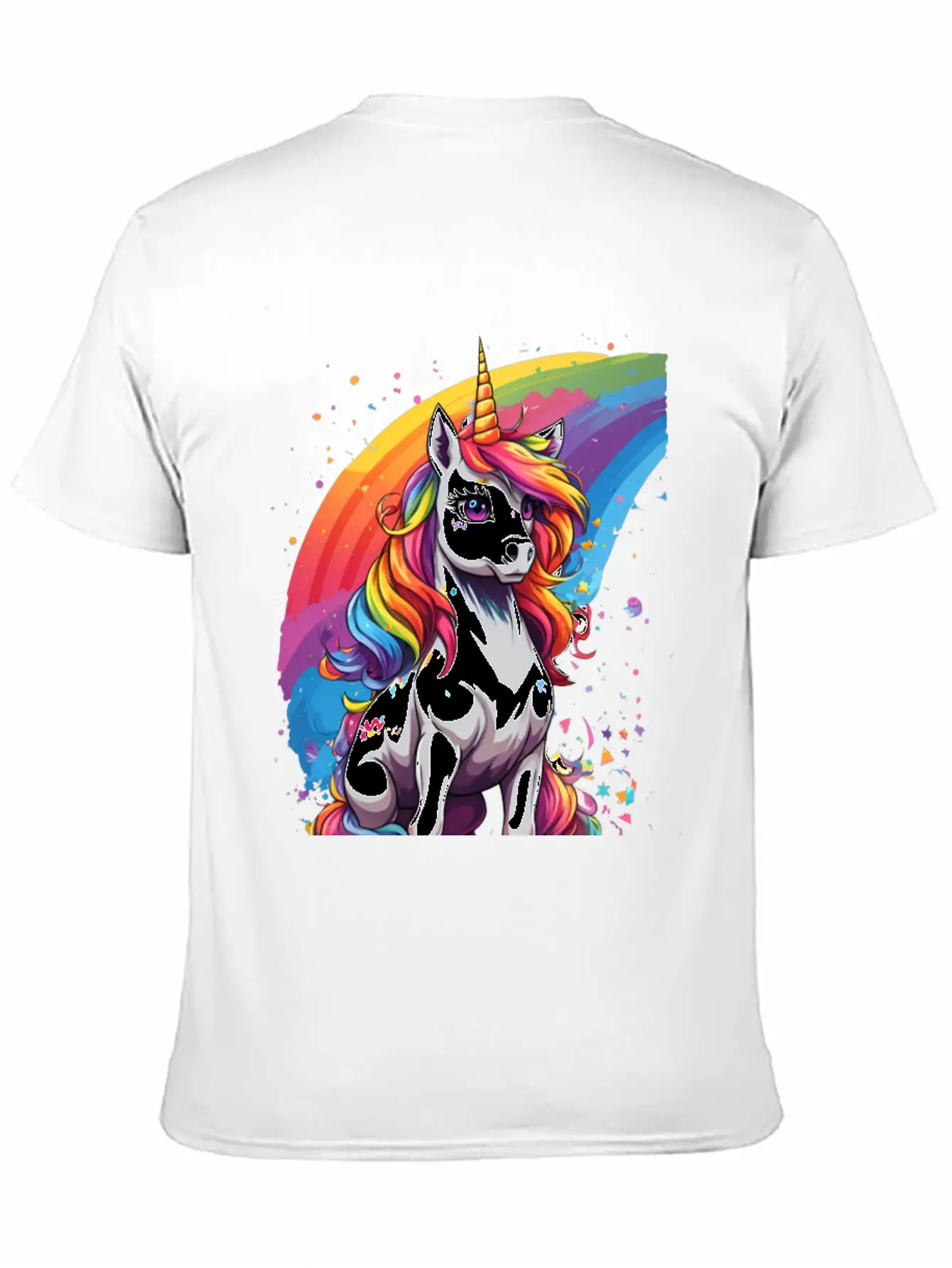 Unicorn Art Unisex Casual T-Shirt ¨C Clean Design For Daily Comfort