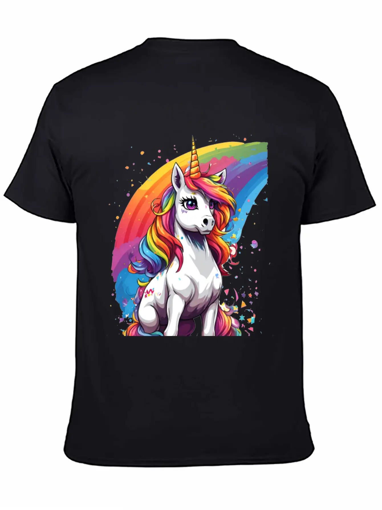 Unicorn Art Unisex Casual T-Shirt ¨C Clean Design For Daily Comfort