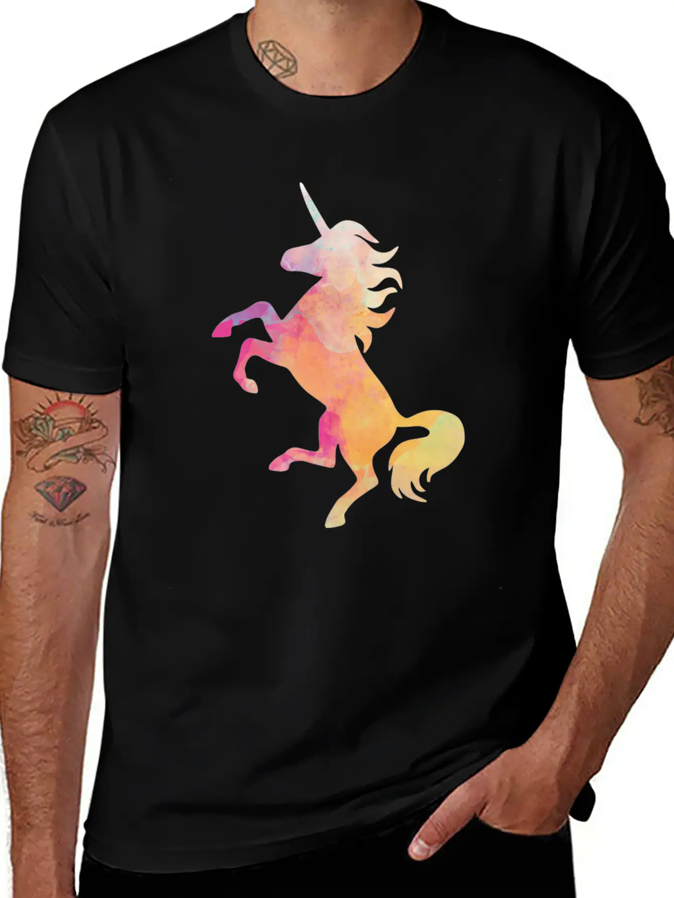 Unicorn Basic Graphic T-Shirt ¨C Daily Comfort In Soft Cotton