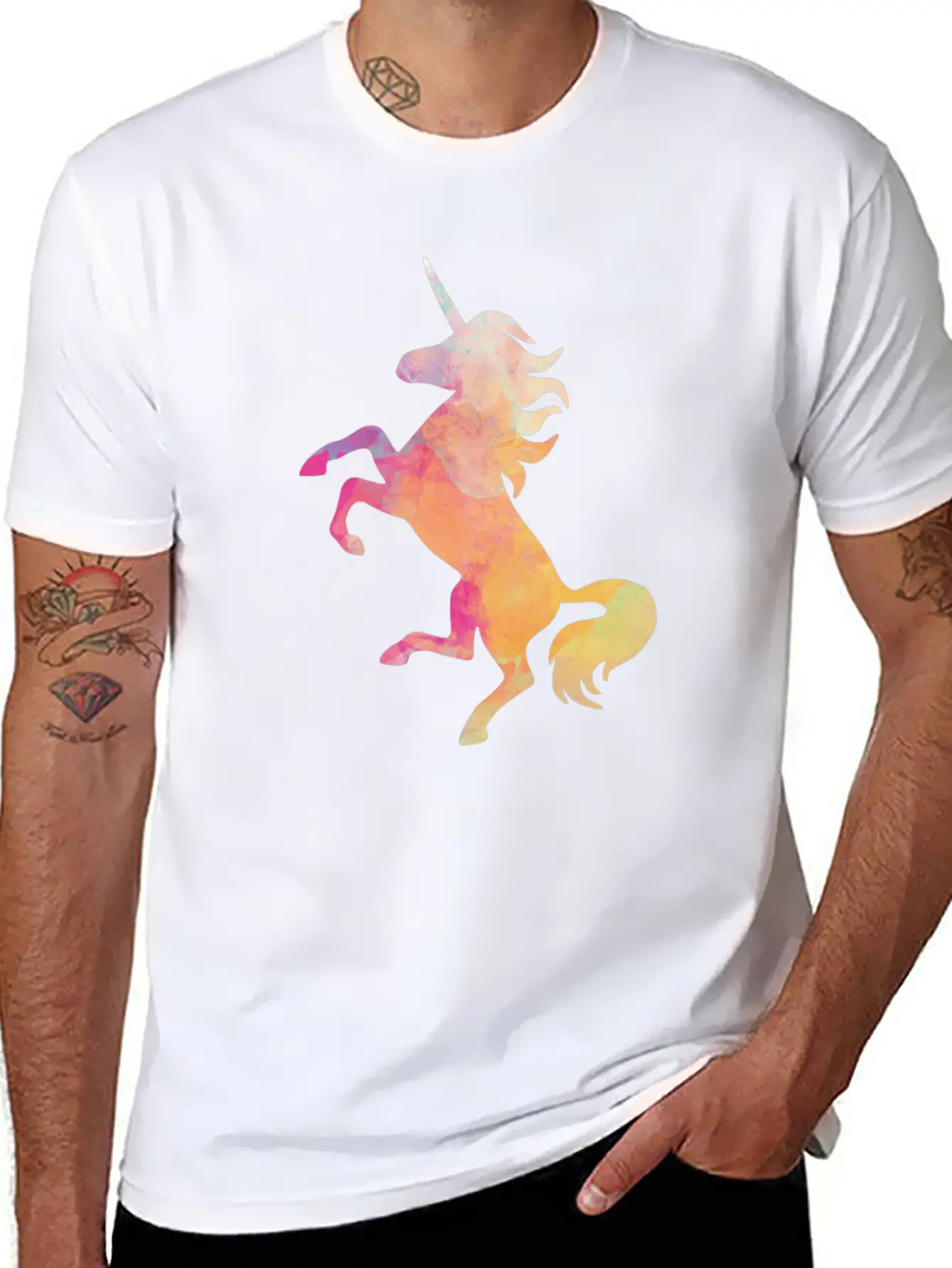 Unicorn Basic Graphic T-Shirt ¨C Daily Comfort In Soft Cotton