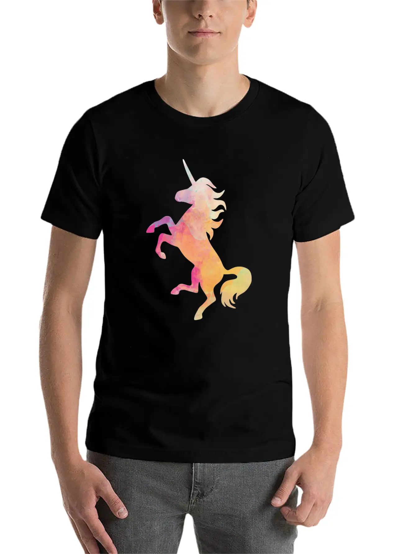Unicorn Basic Graphic T-Shirt ¨C Daily Comfort In Soft Cotton