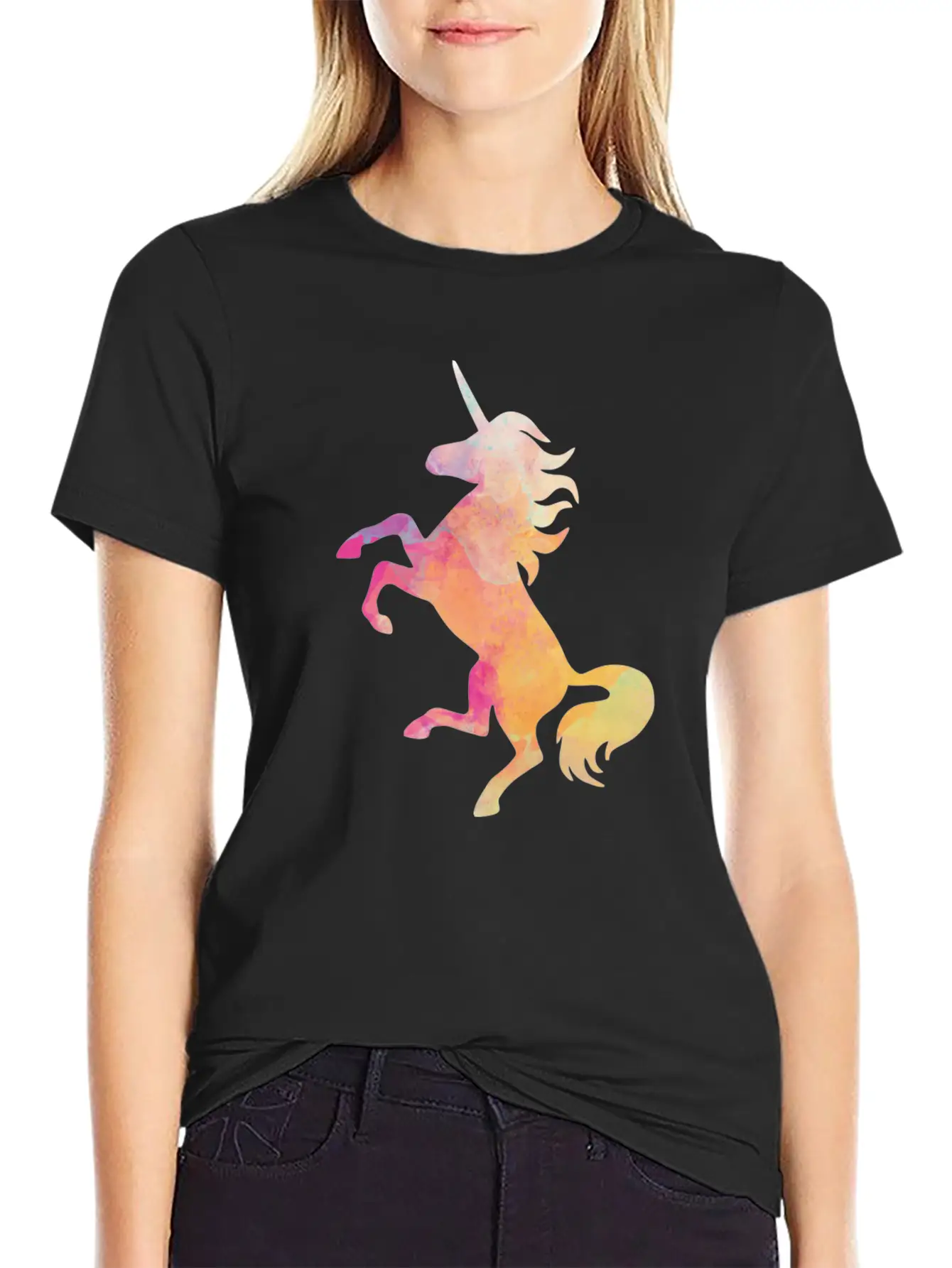 Unicorn Basic Graphic T-Shirt ¨C Daily Comfort In Soft Cotton