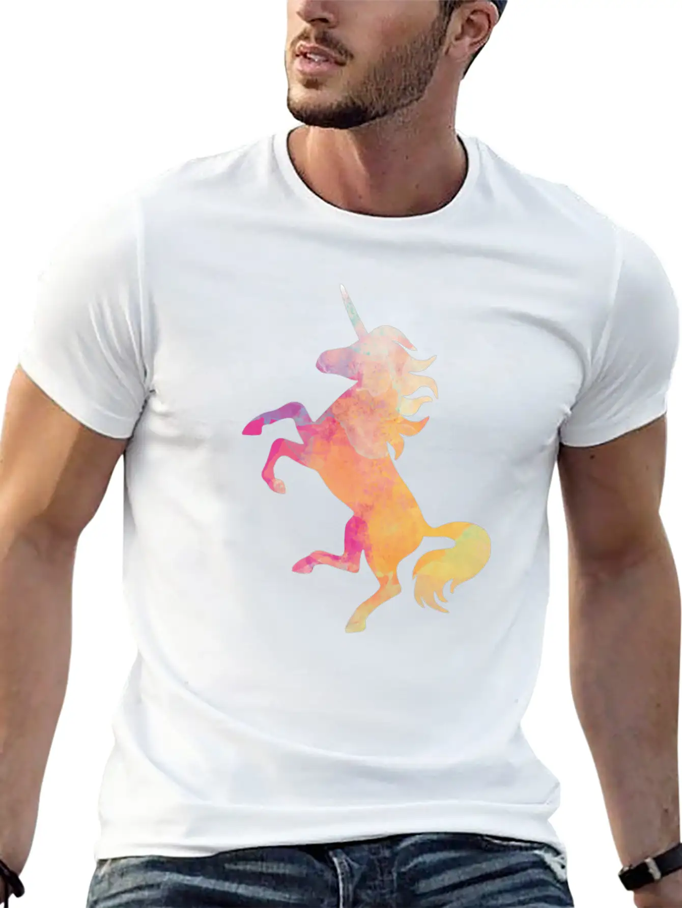 Unicorn Basic Graphic T-Shirt ¨C Daily Comfort In Soft Cotton