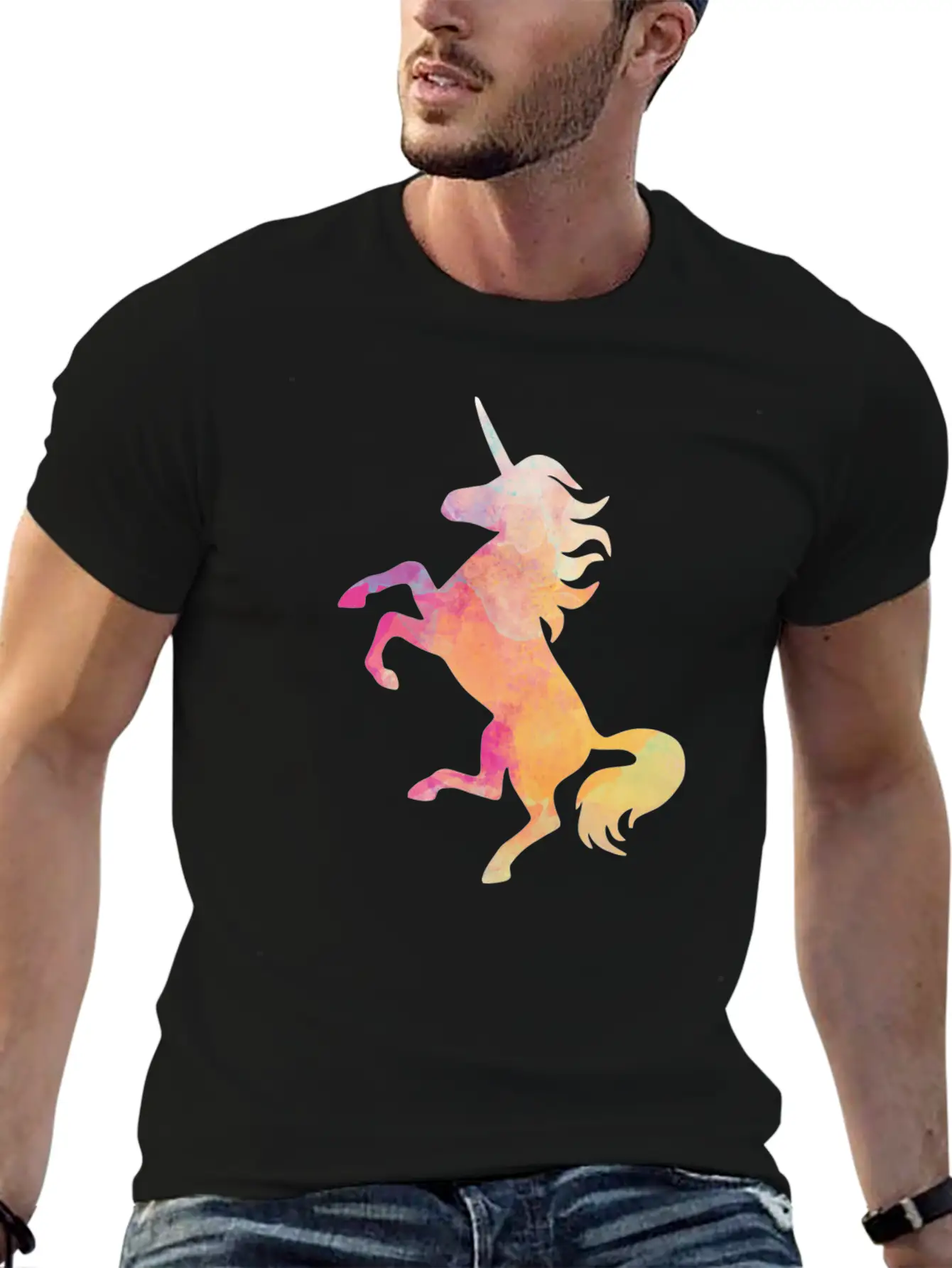 Unicorn Basic Graphic T-Shirt ¨C Daily Comfort In Soft Cotton
