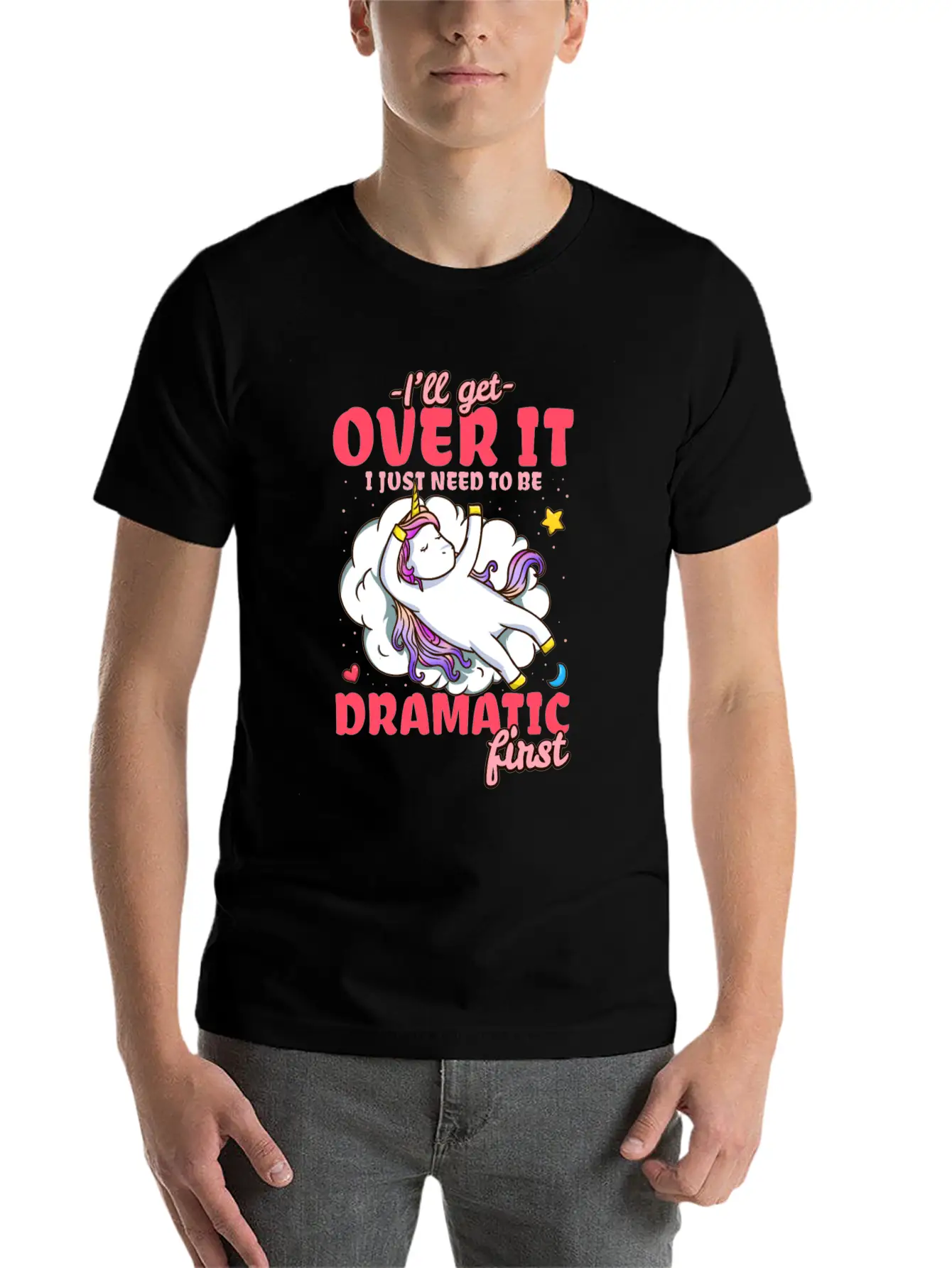 Unicorn Essential Cotton Tee For Daily Outfits ¨C Unisex Style